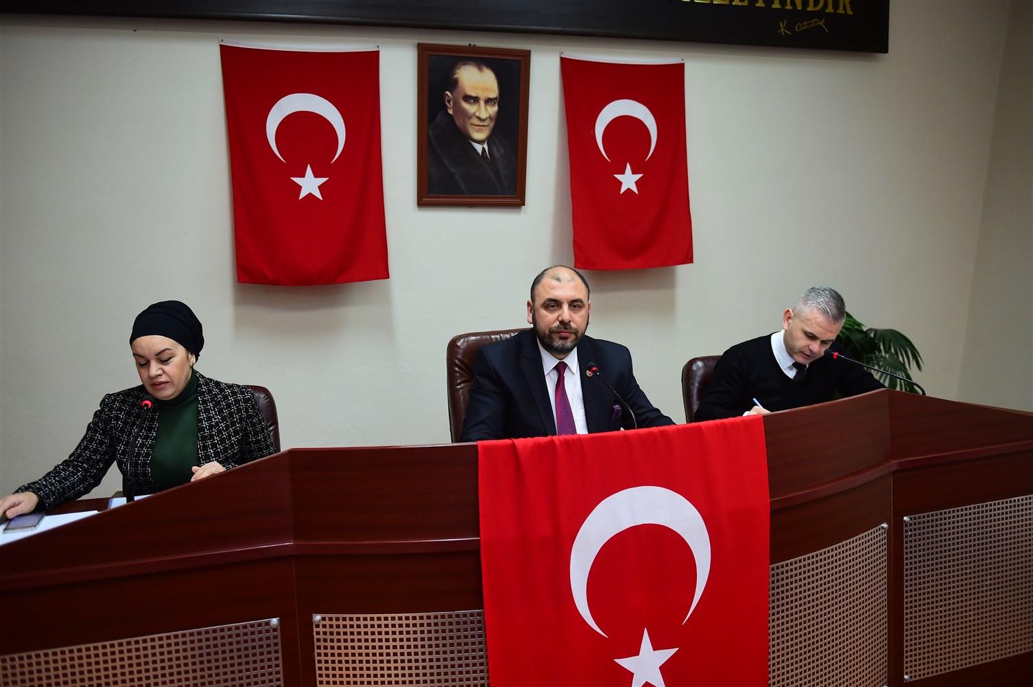 ŞUBAT AYI BELEDİYE MECLİS TOPLANTISI YAPILDI 