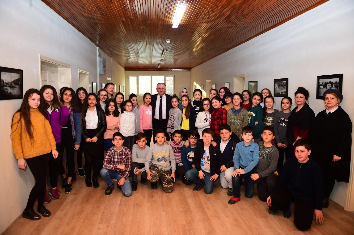 BAŞKAN ÇAĞLAYAN KENT KONSEYİ ÇOCUK MECLİSİ ÜYELERİ İLE BİR ARAYA GELDİ 