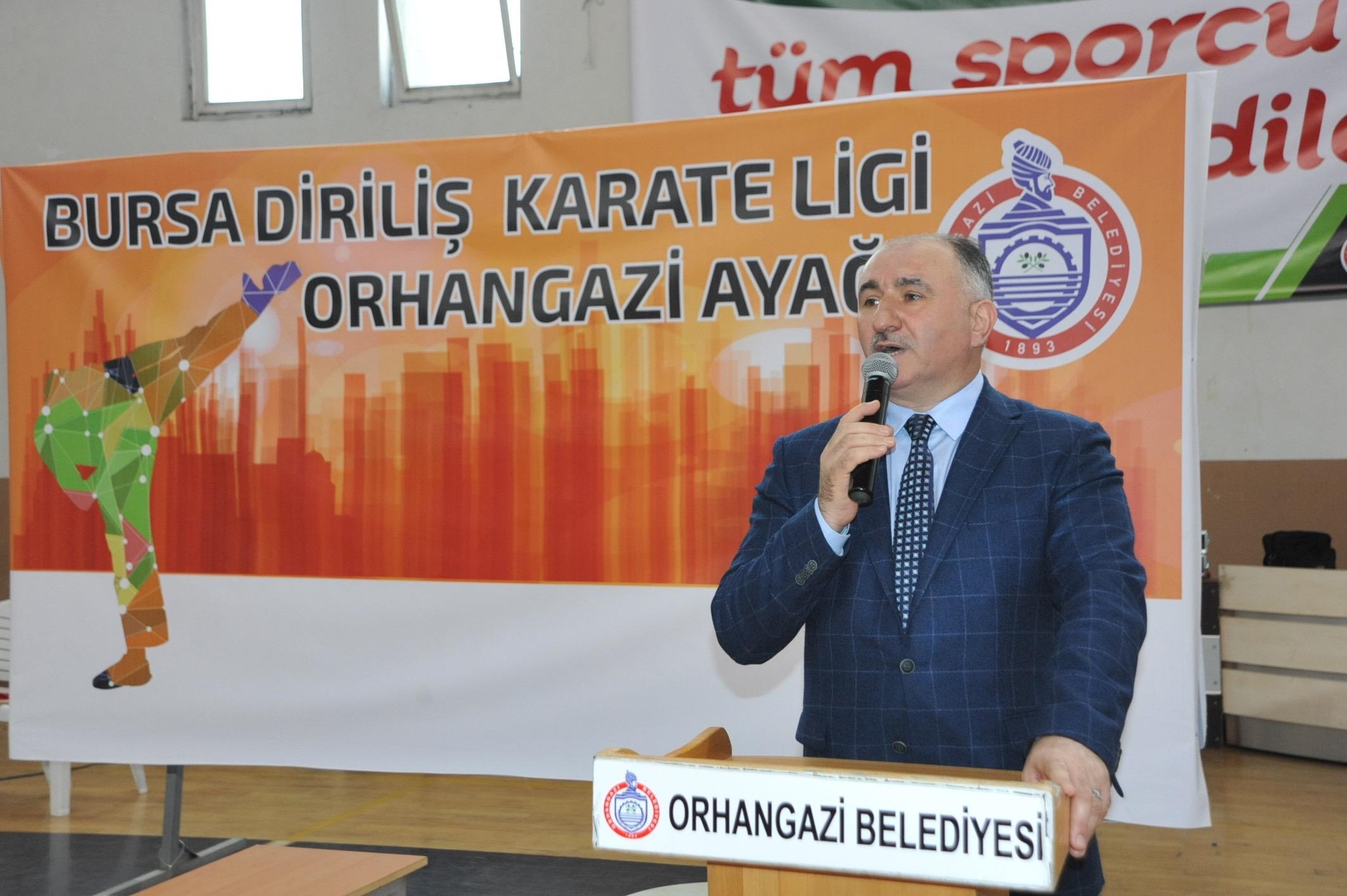 BURSA DİRİLİŞ KARATE ŞAMPİYONASI ORHANGAZİ BELEDİYESİ'NİN EV SAHİPLİĞİNDE YAPILDI 