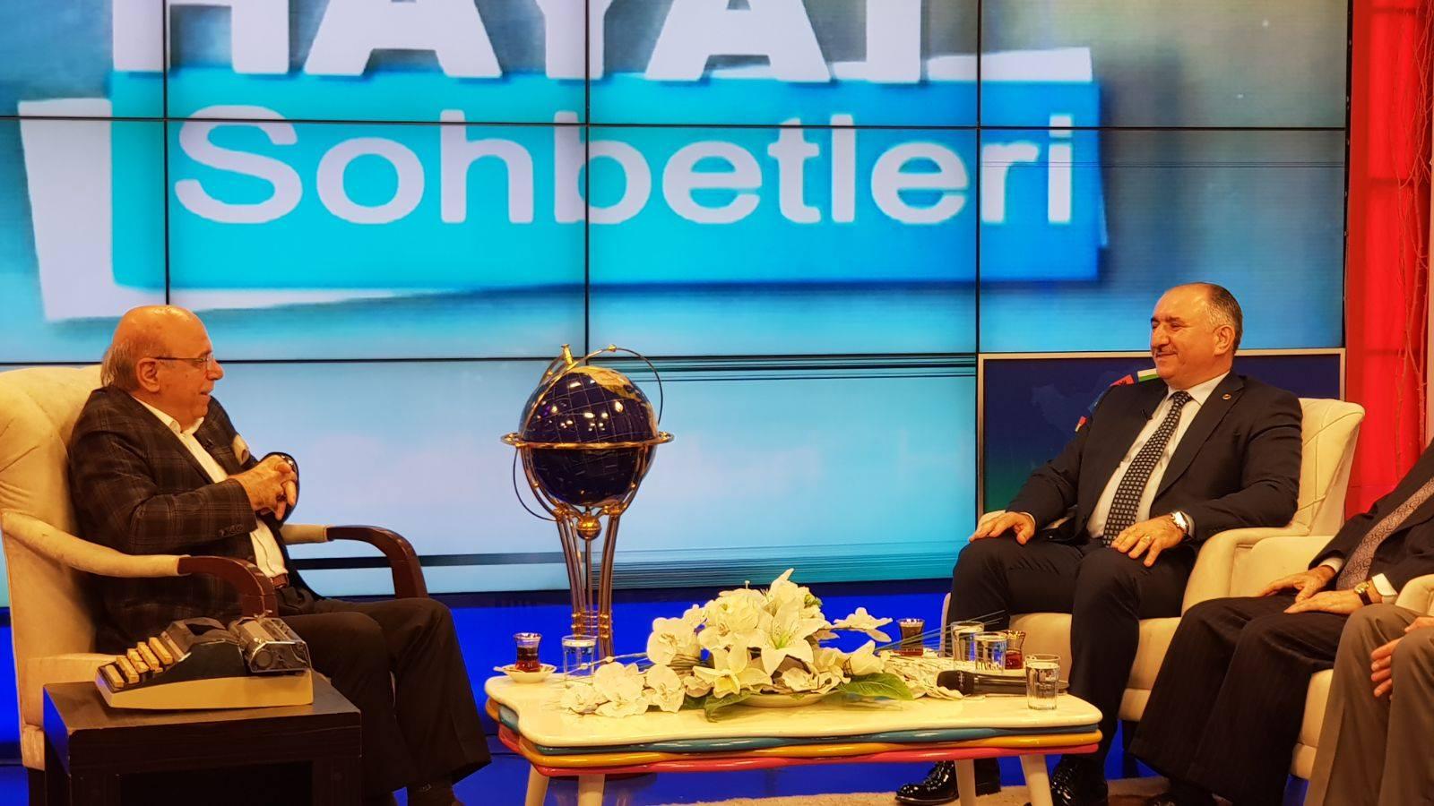 BAŞKAN ÇAĞLAYAN TEK RUMELİ TV CANLI YAYININDA 