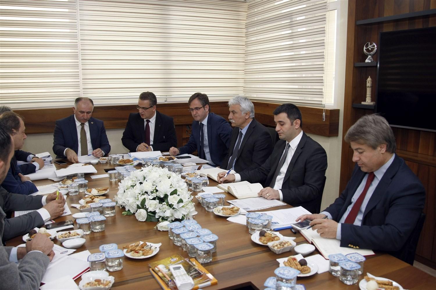 BÜYÜKŞEHİR 2018 YATIRIM PLANLAMASI YAPILDI 