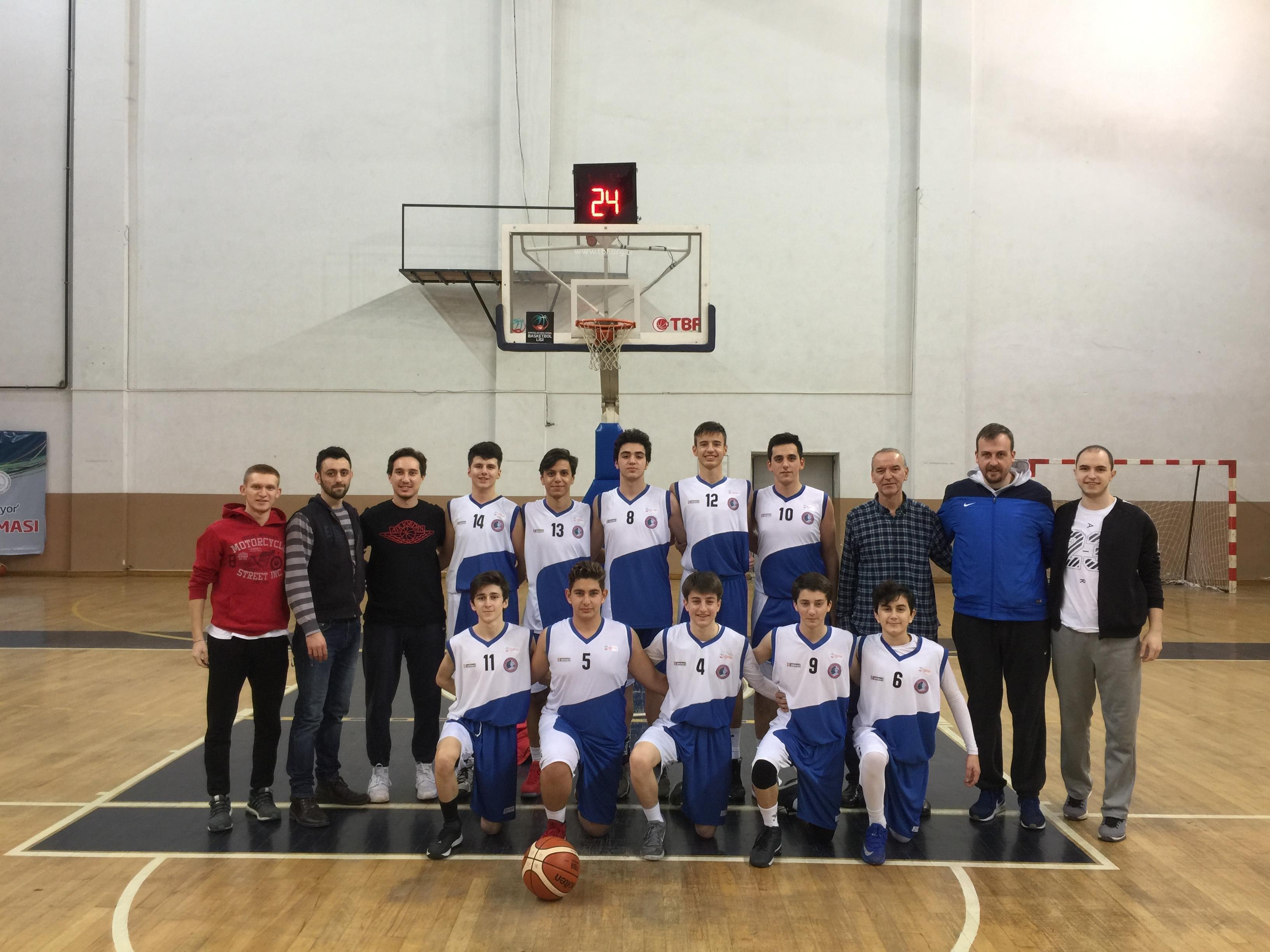 BELEDİYESPOR BASKETBOLCULARINDAN TARİHİ ZAFER 