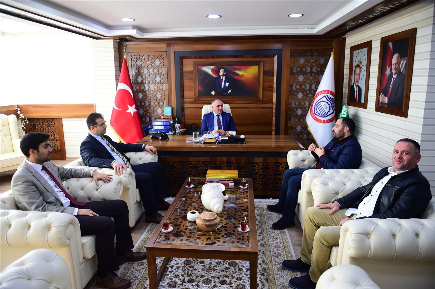 TÜRK EĞİTİM SEN BAŞKAN ÇAĞLAYAN’I ZİYARET ETTİ 