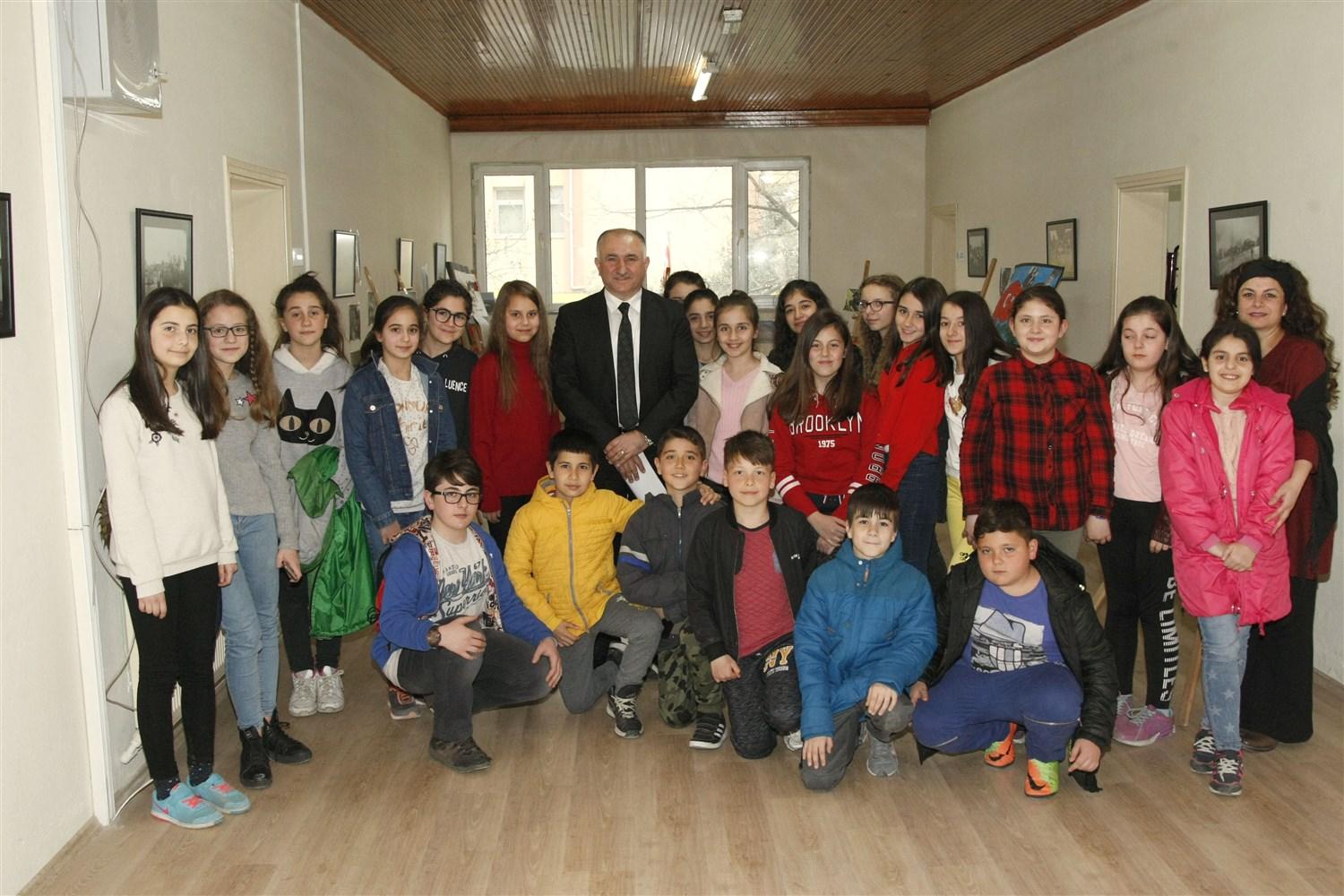 BAŞKAN ÇAĞLAYAN KENT KONSEYİ ÇOCUK MECLİSİ TOPLANTISINDA 