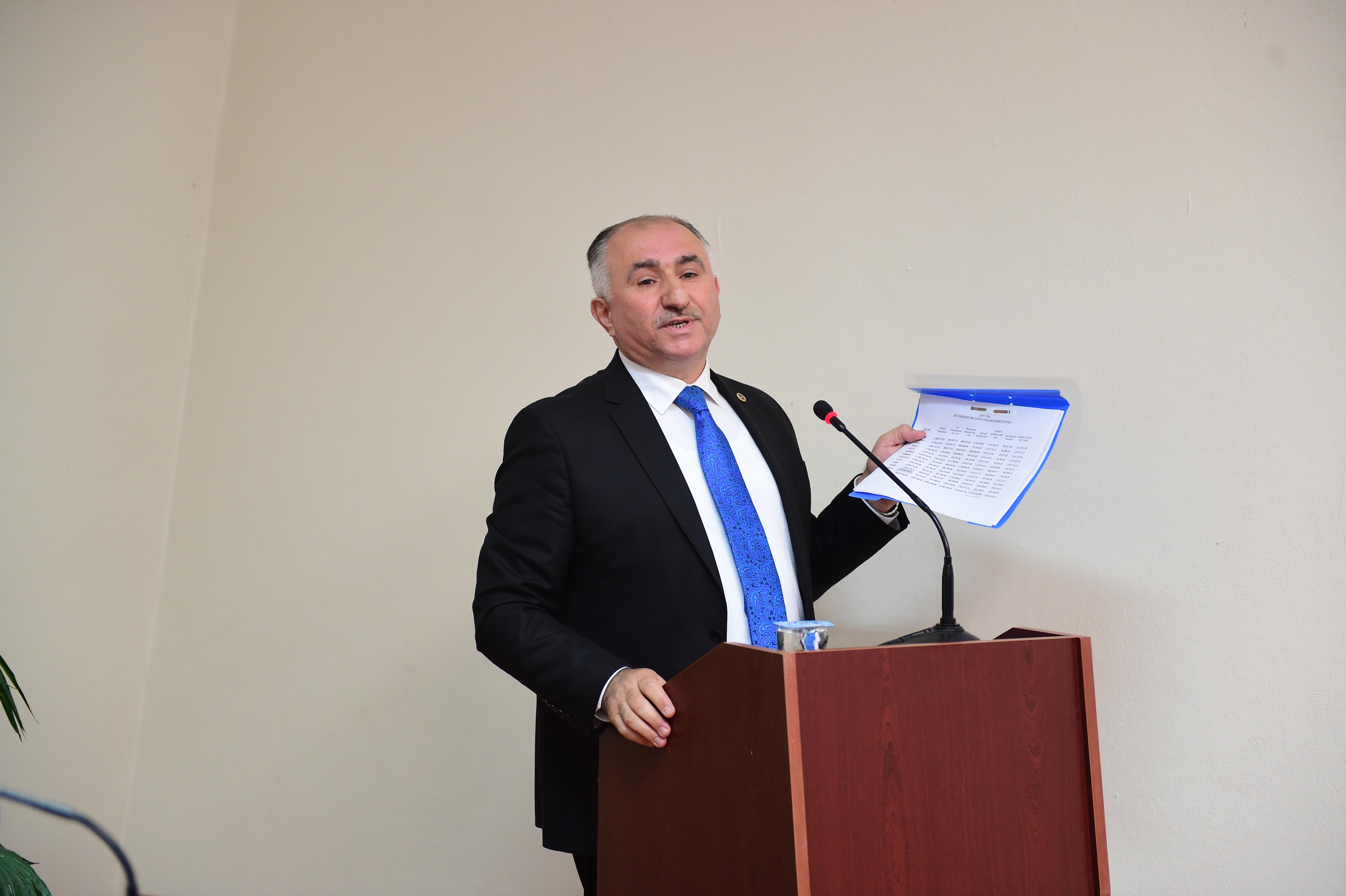 BAŞKAN ÇAĞLAYAN MECLİS AÇIKLAMALARI 