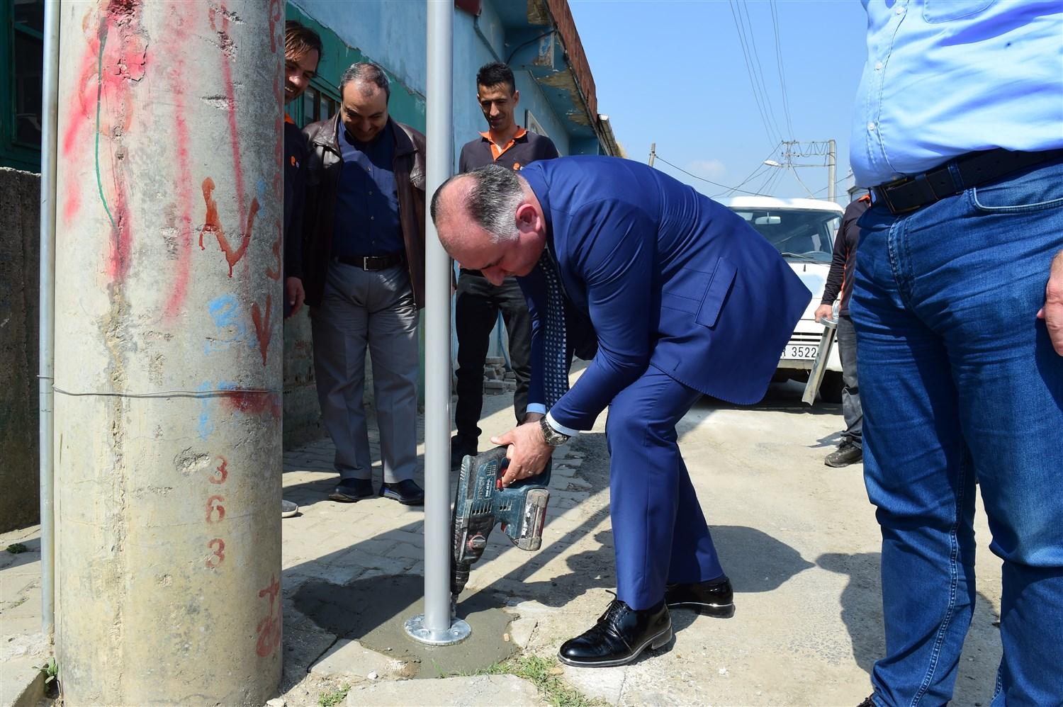 CADDE VE SOKAK TABELA MONTAJLARI BAŞLADI 