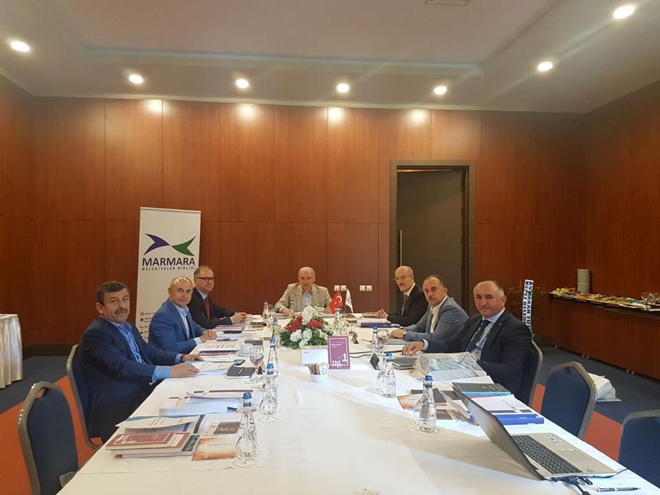 MARMARA BELEDİYELER BİRLİĞİ YENİ DÖNEM İLK ENCÜMEN TOPLANTISI YAPILDI 