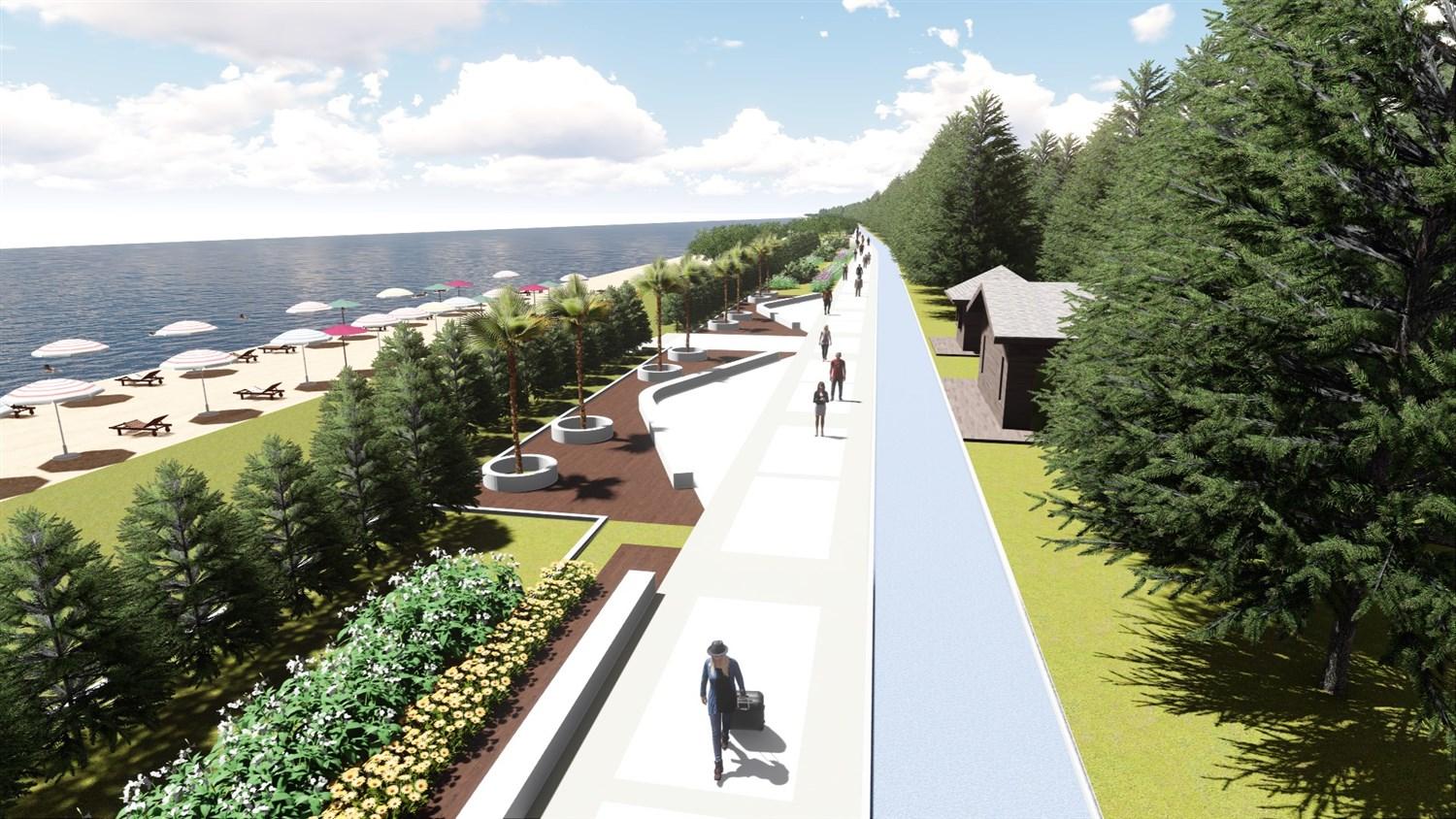 GÖL SAHİL PROJESİ BAŞLIYOR 