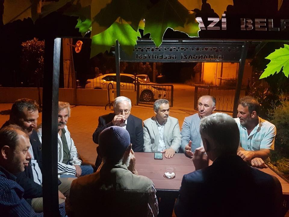 BAŞKAN ÇAĞLAYAN MAHMUDİYE VE FATİH MAHALLESİ ZİYARETİ 