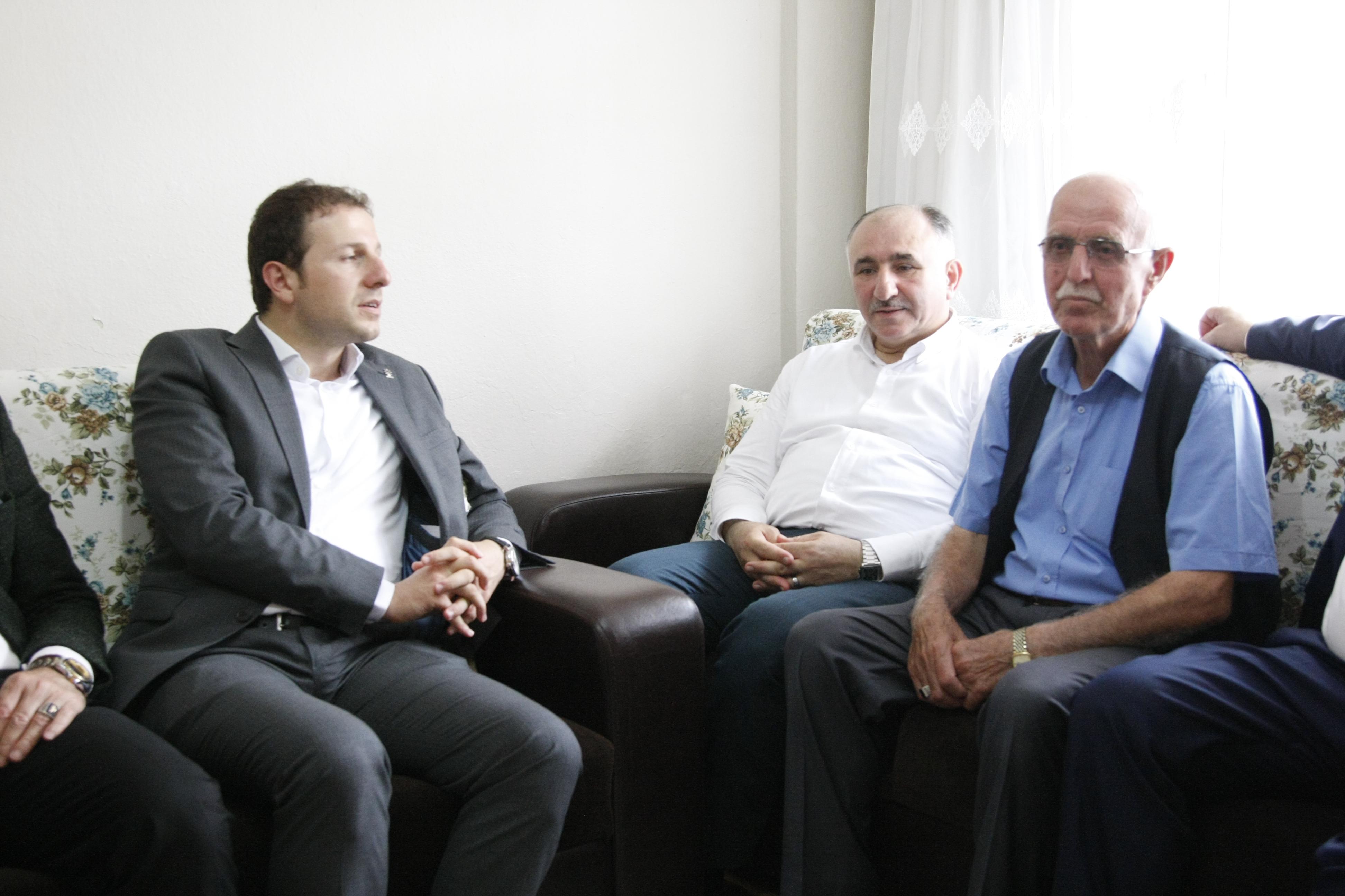 ŞEHİT AİLESİNE BAYRAM ZİYARETİ 