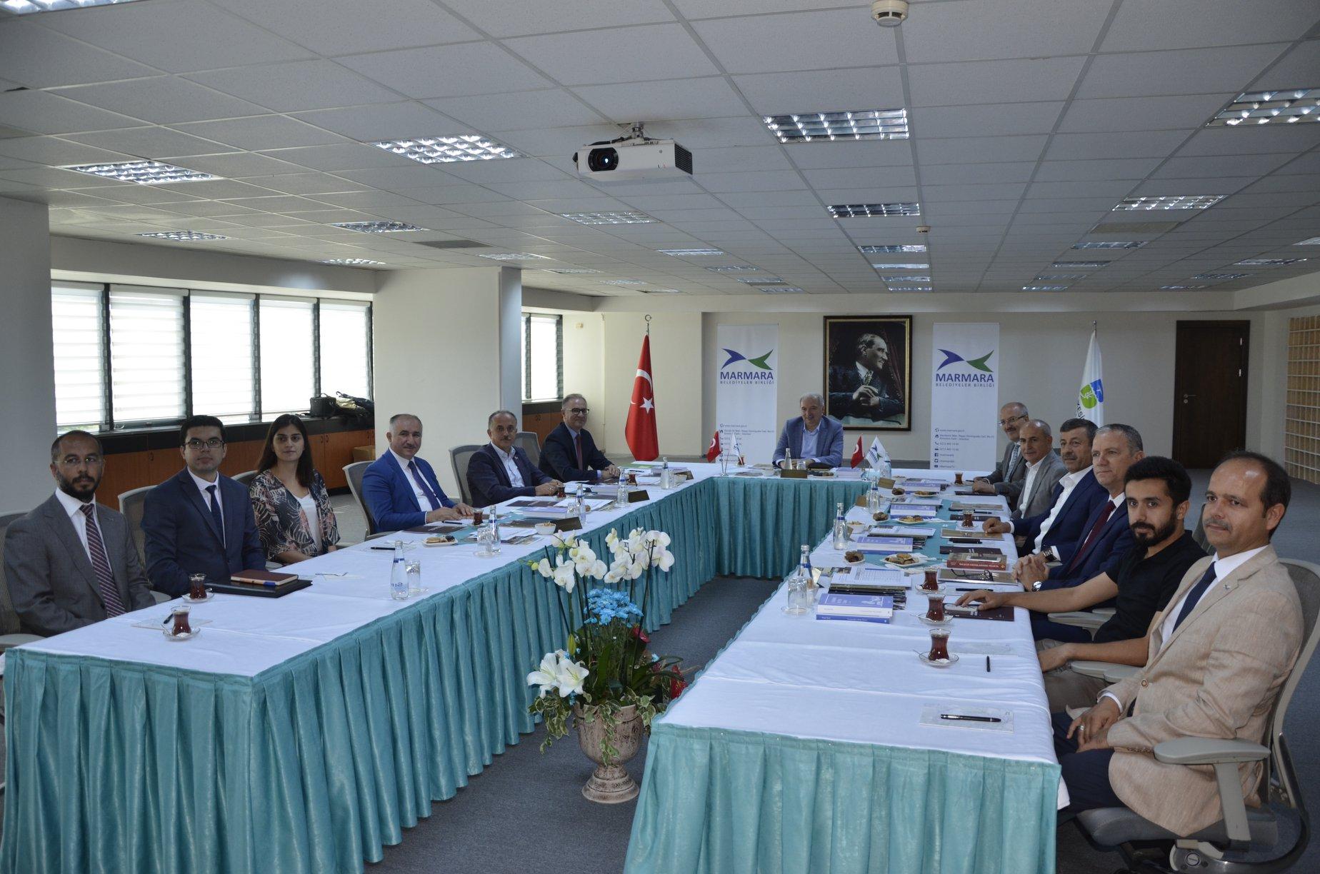 MARMARA BELEDİYELER BİRLİĞİ TOPLANTISI TAMAMLANDI 