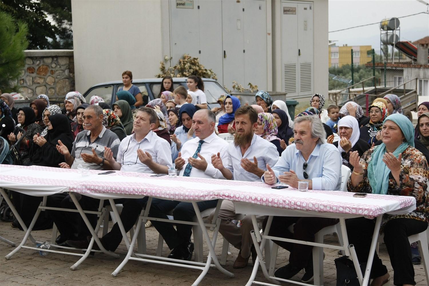 BAŞKAN ÇAĞLAYAN NARLICA'DA KURAN KURSU ÖĞRENCİLERİNİN PROGRAMINA KATILDI 