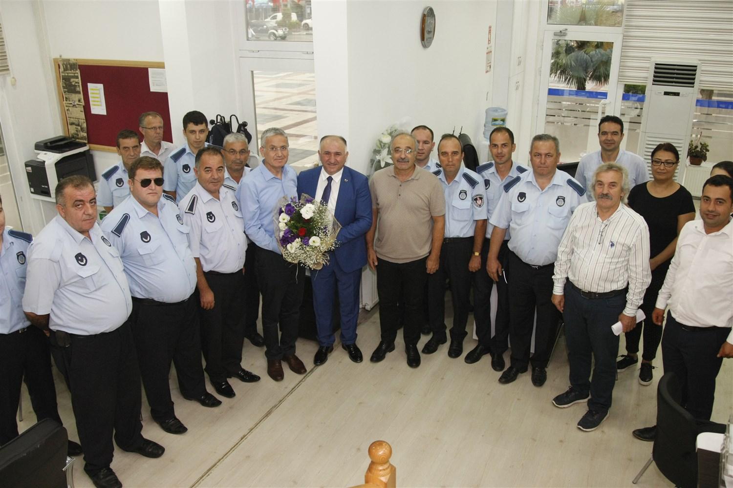 BAŞKAN ÇAĞLAYAN ZABITA TEŞKİLATININ 192.KURULUŞ YILDÖNÜMÜNÜ KUTLADI 