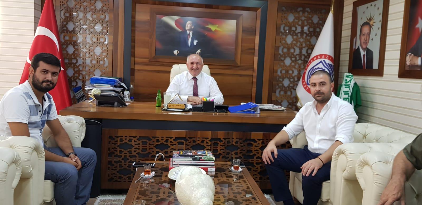 BURADAMISIN EKİBİ ÇAĞLAYAN’I ZİYARET ETTİ 