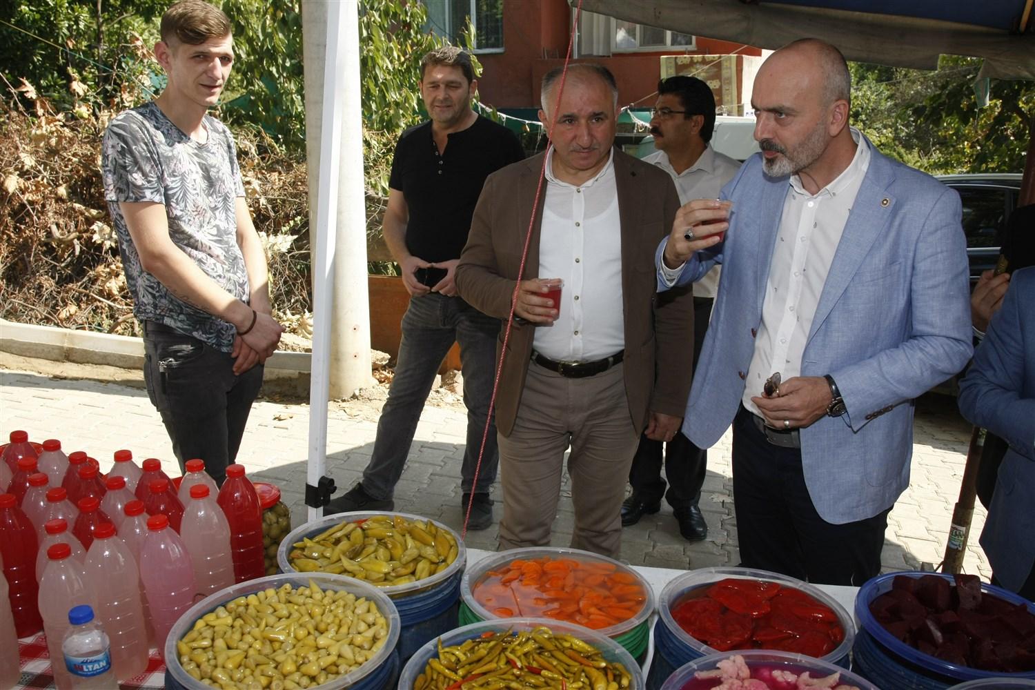 AK PARTİ MİLLETVEKİLİ ZAFER IŞIK TURŞU FESTİVALİNİN İKİNCİ GÜNÜNE MİSAFİR OLDU 