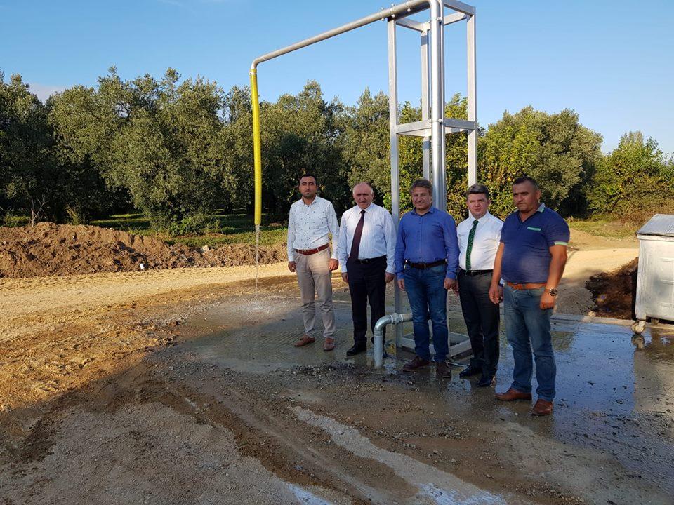 YENİKÖY'E YENİ TANKER DOLUM İSTASYONU HİZMETE GİRDİ 