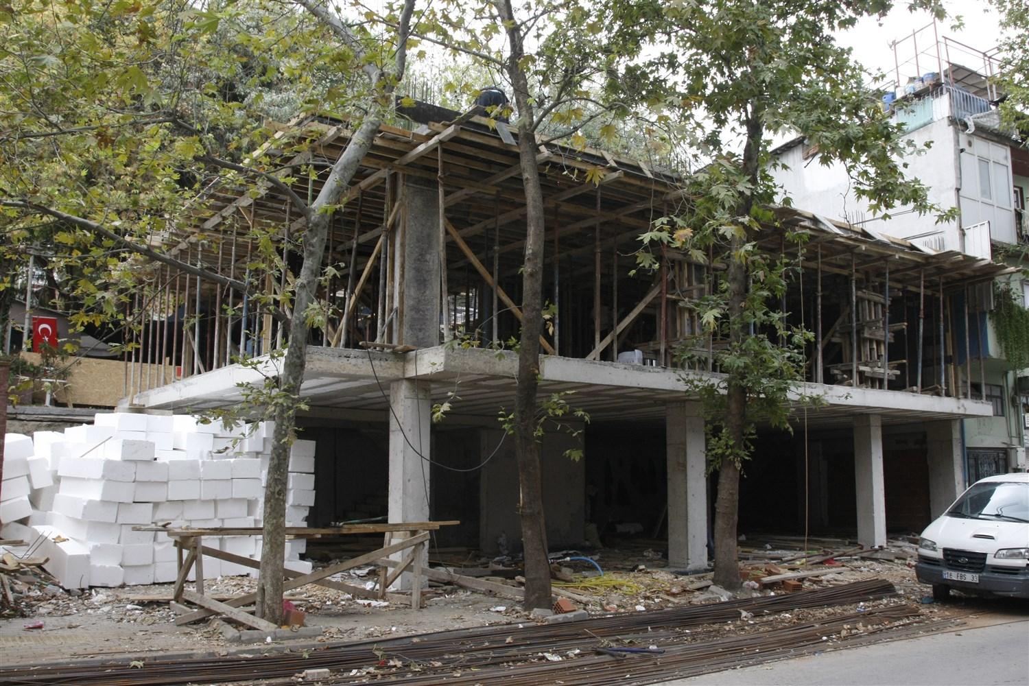 HÜRRİYET SOSYAL TESİSLERİ BİNASI YÜKSELİYOR 