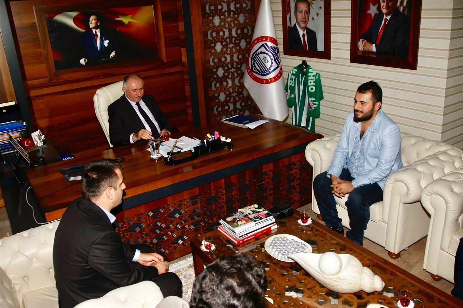 BAŞKAN ÇAĞLAYAN FEDERASYON GENÇLİK OLUŞUMUNU AĞIRLADI 