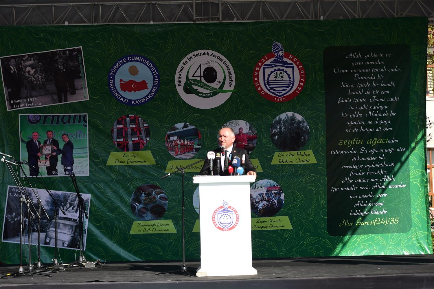 ZEYTİN FESTİVALİNDE 40.YIL COŞKUSU 