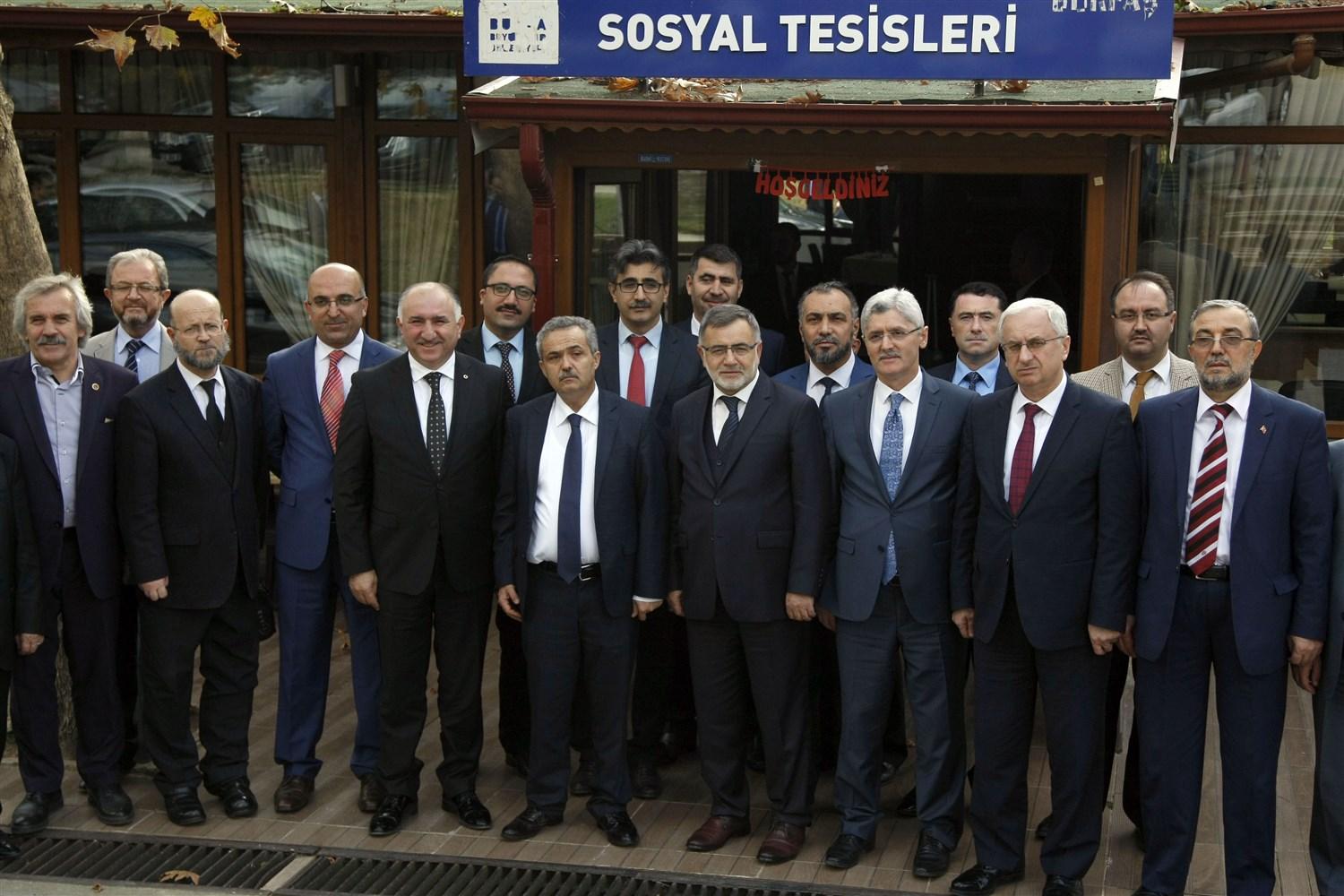 BAŞKAN ÇAĞLAYAN İL MÜFTÜSÜ VE 17 İLÇE MÜFTÜSÜNÜ AĞIRLADI 