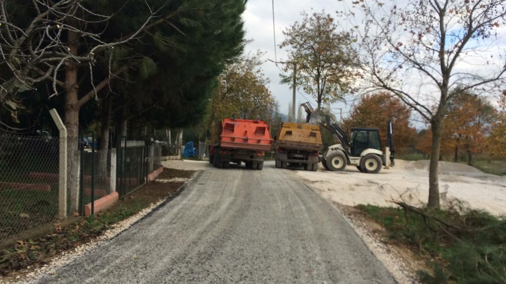 ÇAKIRLI PİKNİK ALANI YOLUNDA ASFALTLAMA TAMAMLANDI 