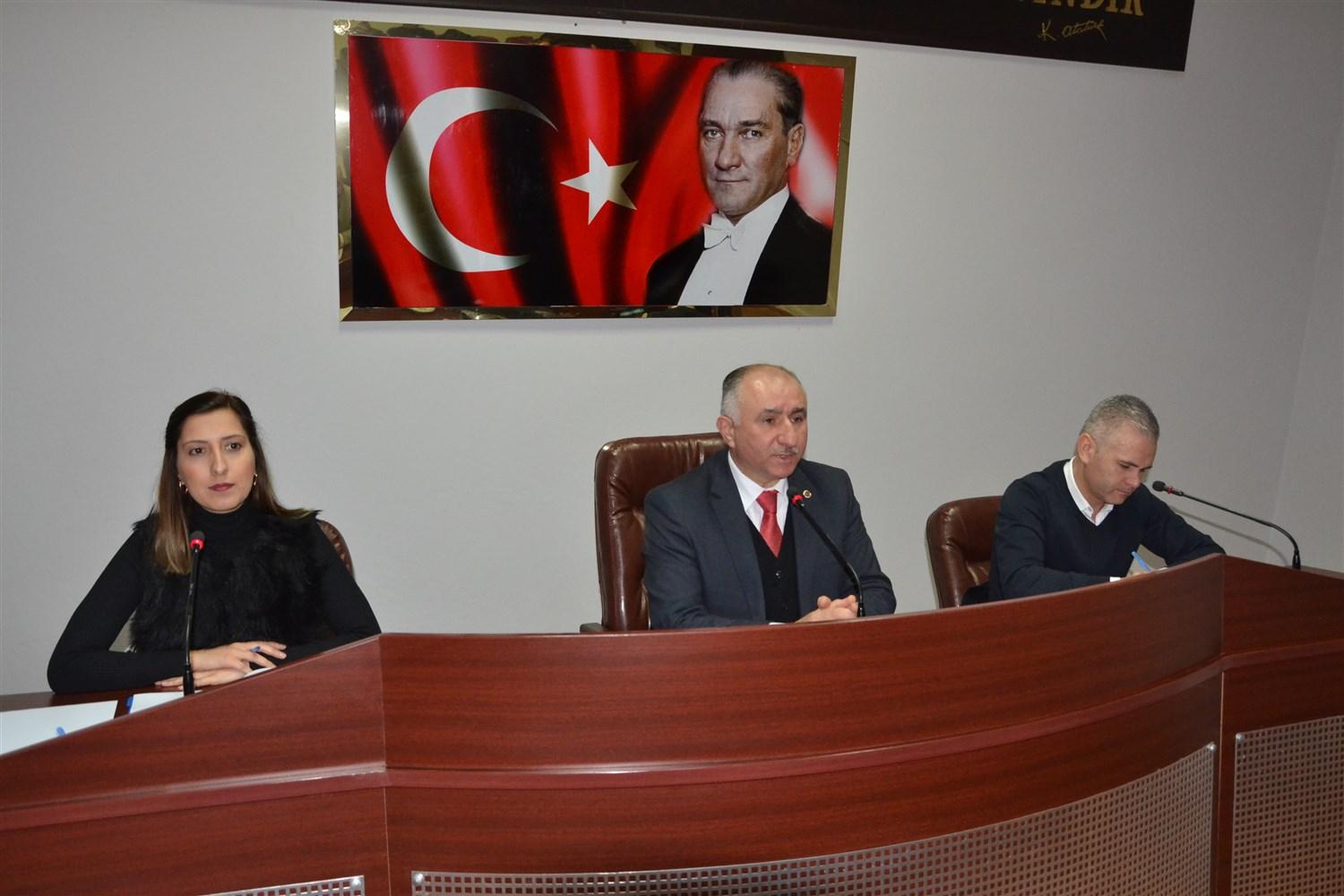 ARALIK AYI MECLİS EK OTURUMU GERÇEKLEŞTİ 