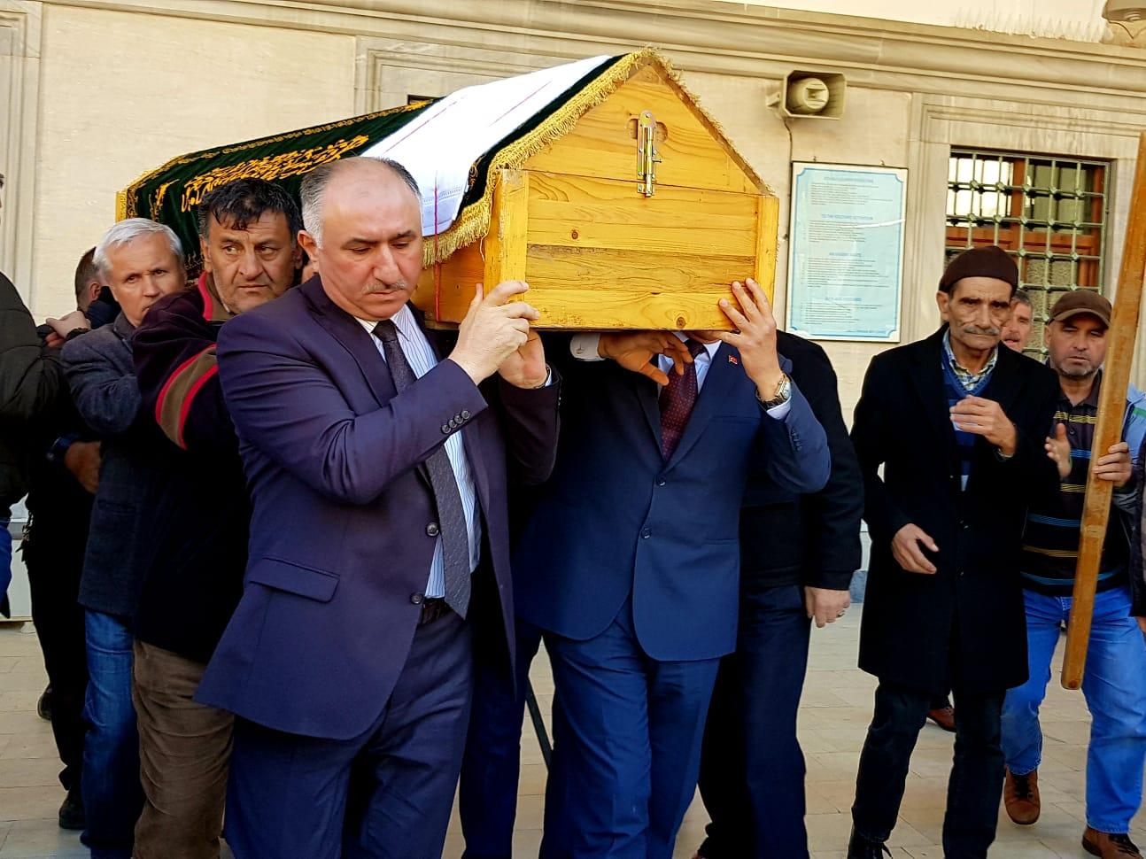 HÜSEYİN TEKE SON YOLCULUĞUNA UĞURLANDI 