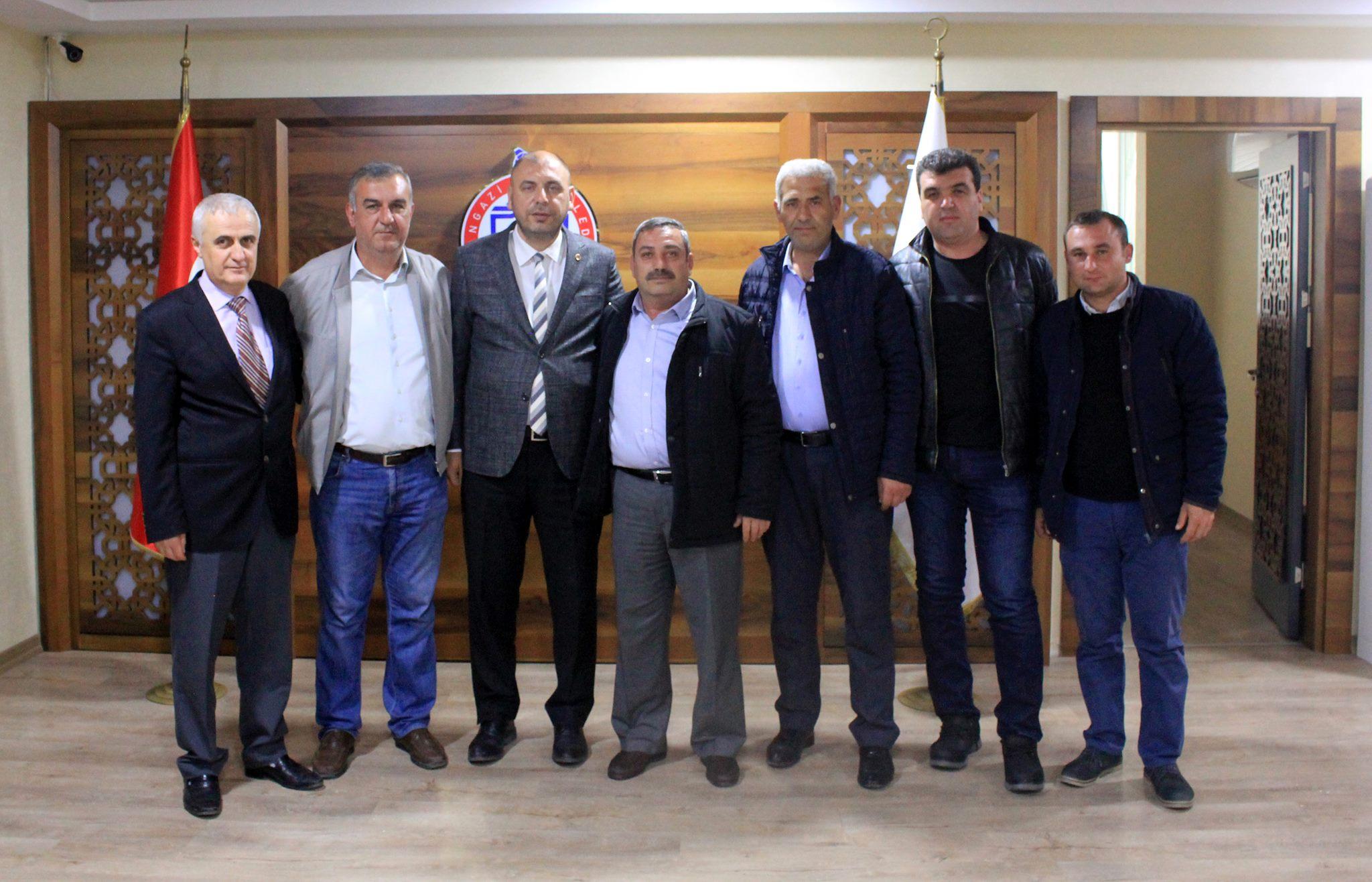 MİNİBÜSÇÜLER KOOPARATİFİ ve ORHAD YÖNETİCİLERİNDEN ZİYARET 