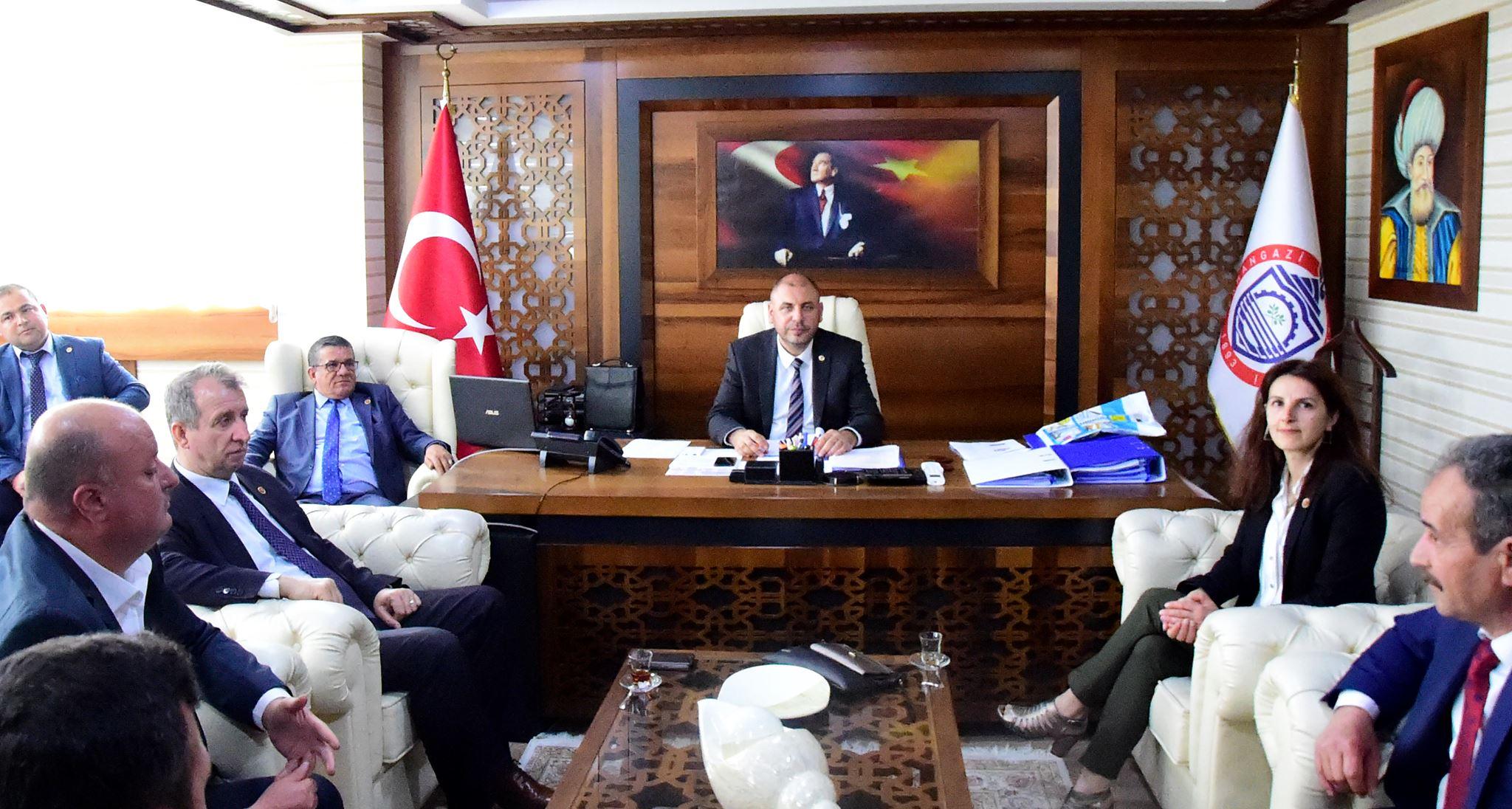 MUHTARLARDAN AYDIN'A ZİYARET 