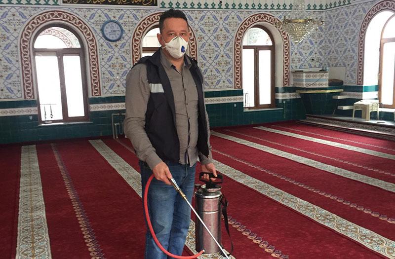 ORHANGAZİ’DE CAMİLER RAMAZAN AYINA HAZIRLANIYOR 