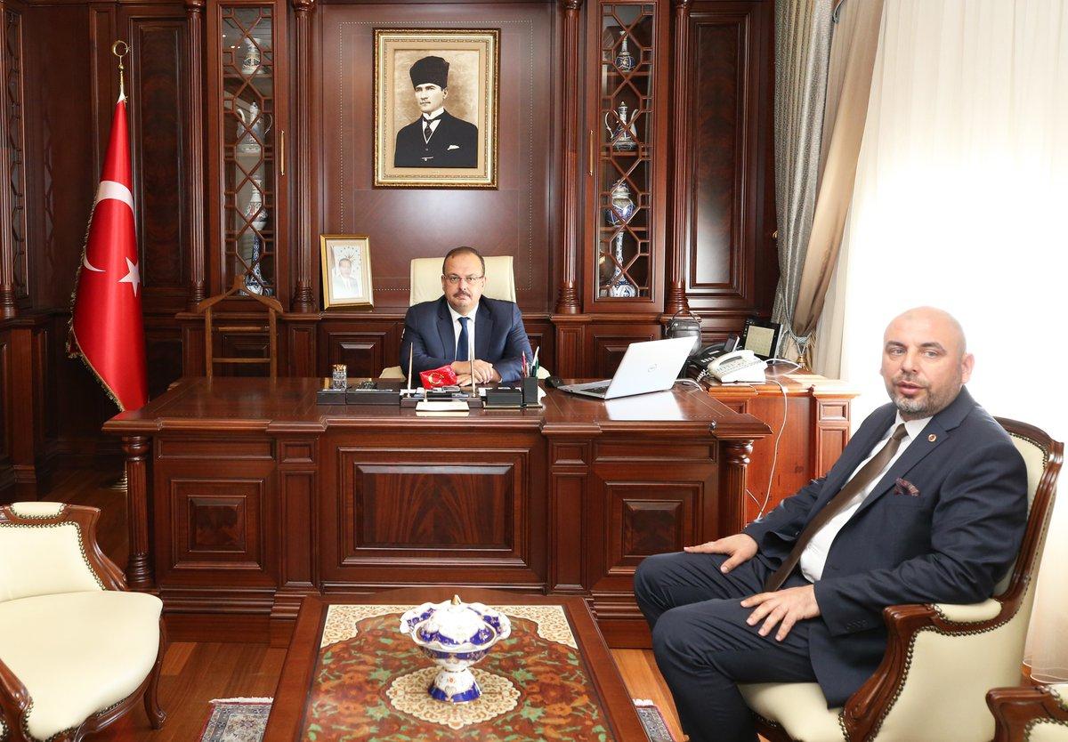 BAŞKAN AYDIN’DAN VALİ YAKUP CANBOLAT’A ZİYARET 