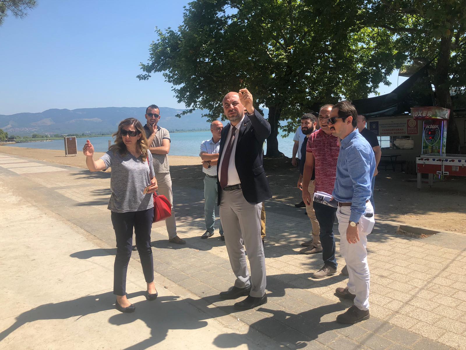 GÖL SAHİL PROJESİ’NE KALDIĞI YERDEN DEVAM 