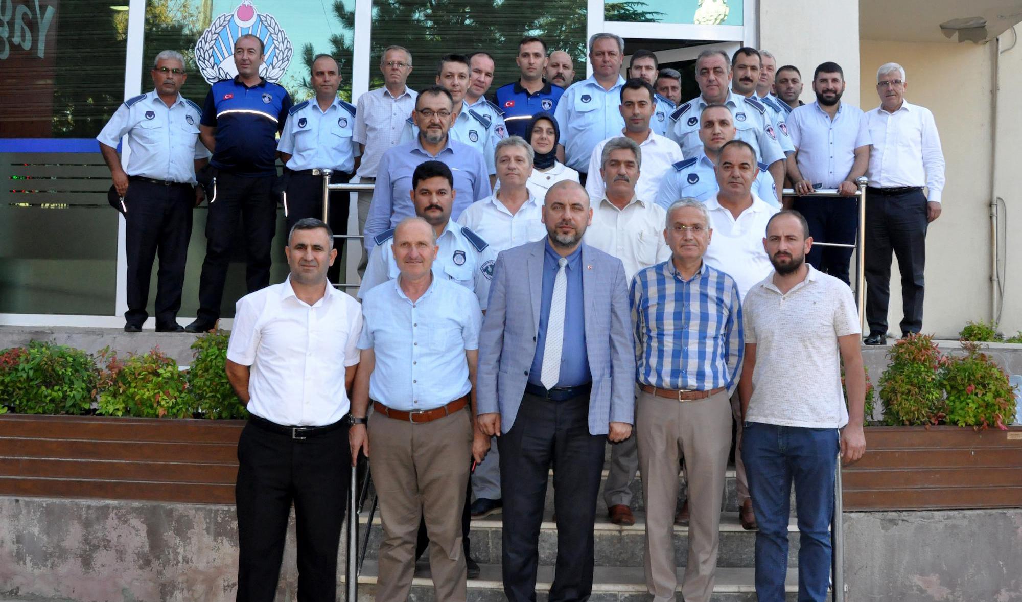 BAŞKAN AYDIN’DAN ZABITA TEŞKİLATI’NA ZİYARET 