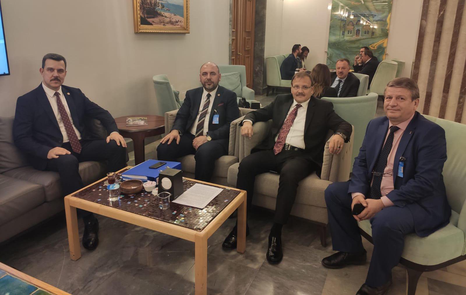 BAŞKAN AYDIN’DAN ANKARA MESAİSİ 