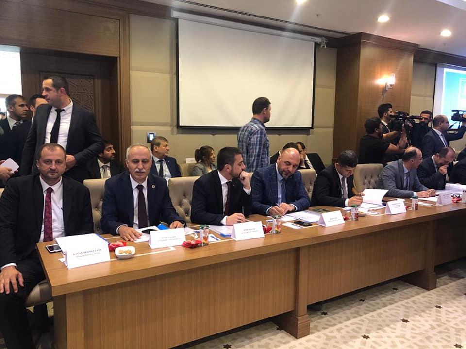 BAŞKAN AYDIN ORHANGAZİ DOSYASINI BAKAN KURUM’A TESLİM ETTİ 