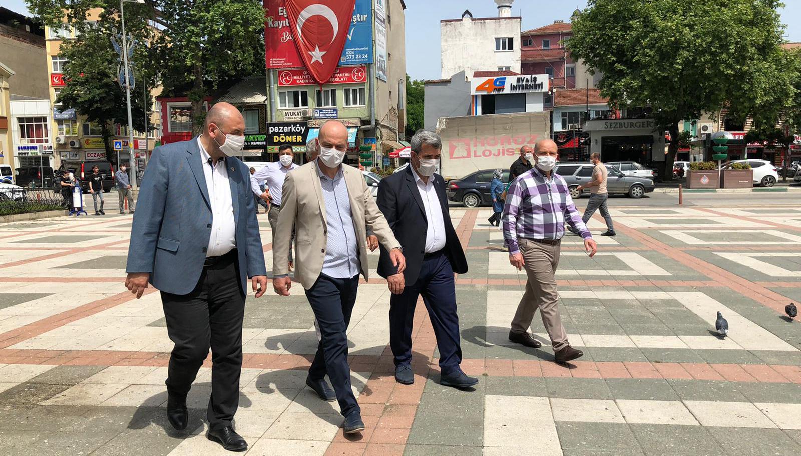 ZAFER IŞIK’TAN BAŞKAN AYDINA ZİYARET 