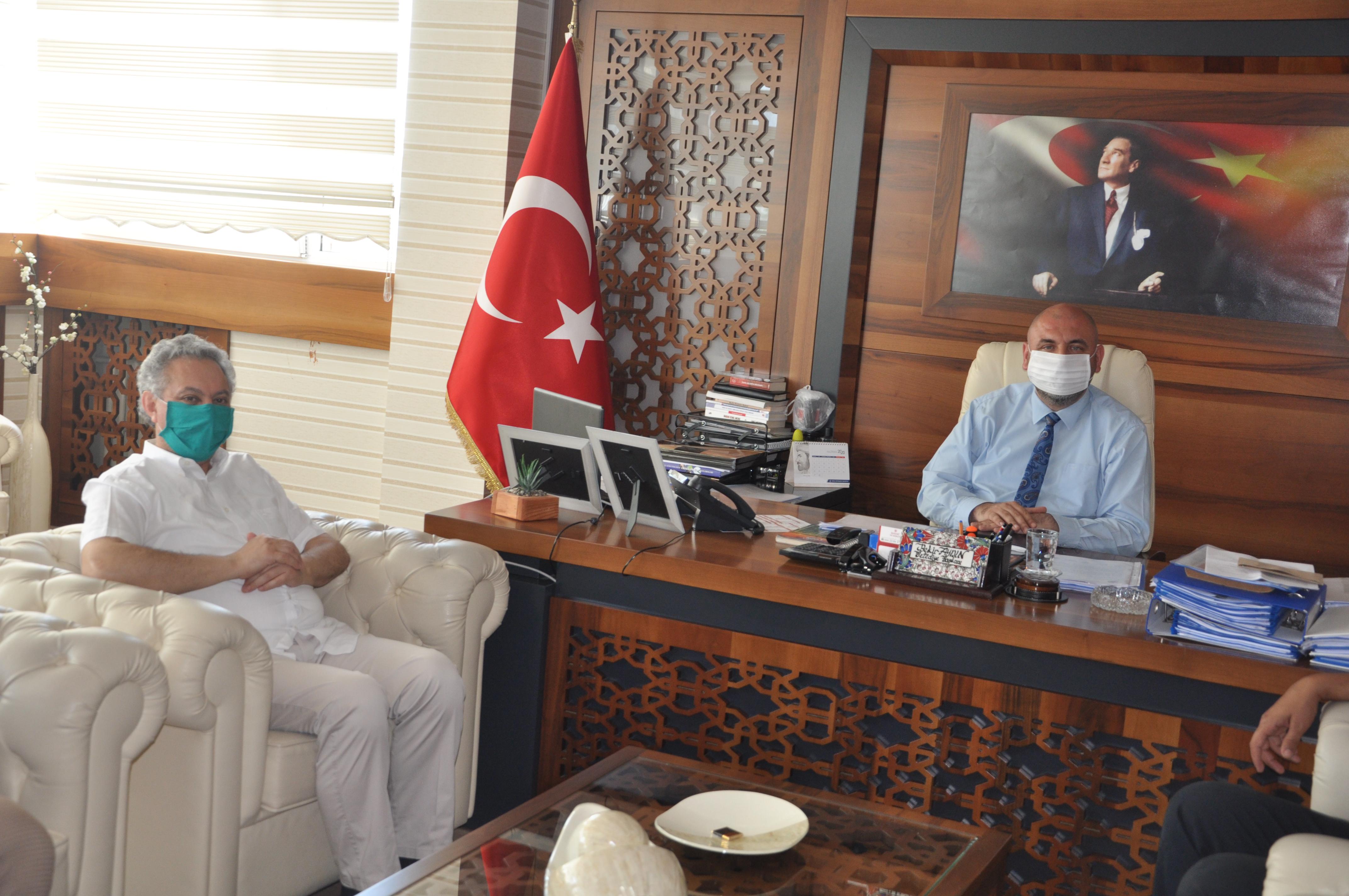 YÖK GENEL SEKRETERİ ZİYARETİ 