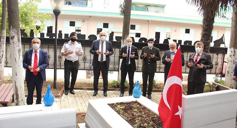 15 TEMMUZ TÖRENLERİ ŞEHİTLİKTE BAŞLADI 