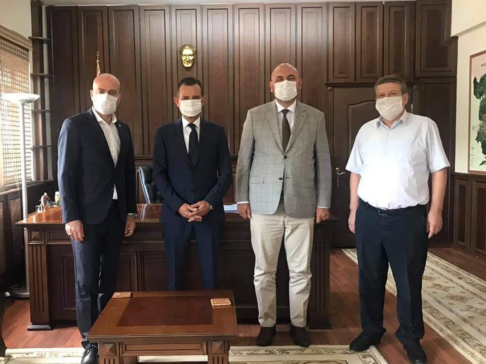 MİLLETVEKİLİ ZAFER IŞIK KAYMAKAM SÜLEYMAN ÖZÇAKICI’YI ZİYARET ETTİ 