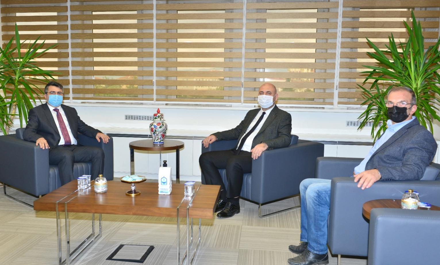 BAŞKAN AYDIN’DAN YILDIRIM BELEDİYESİ’NE ZİYARET 