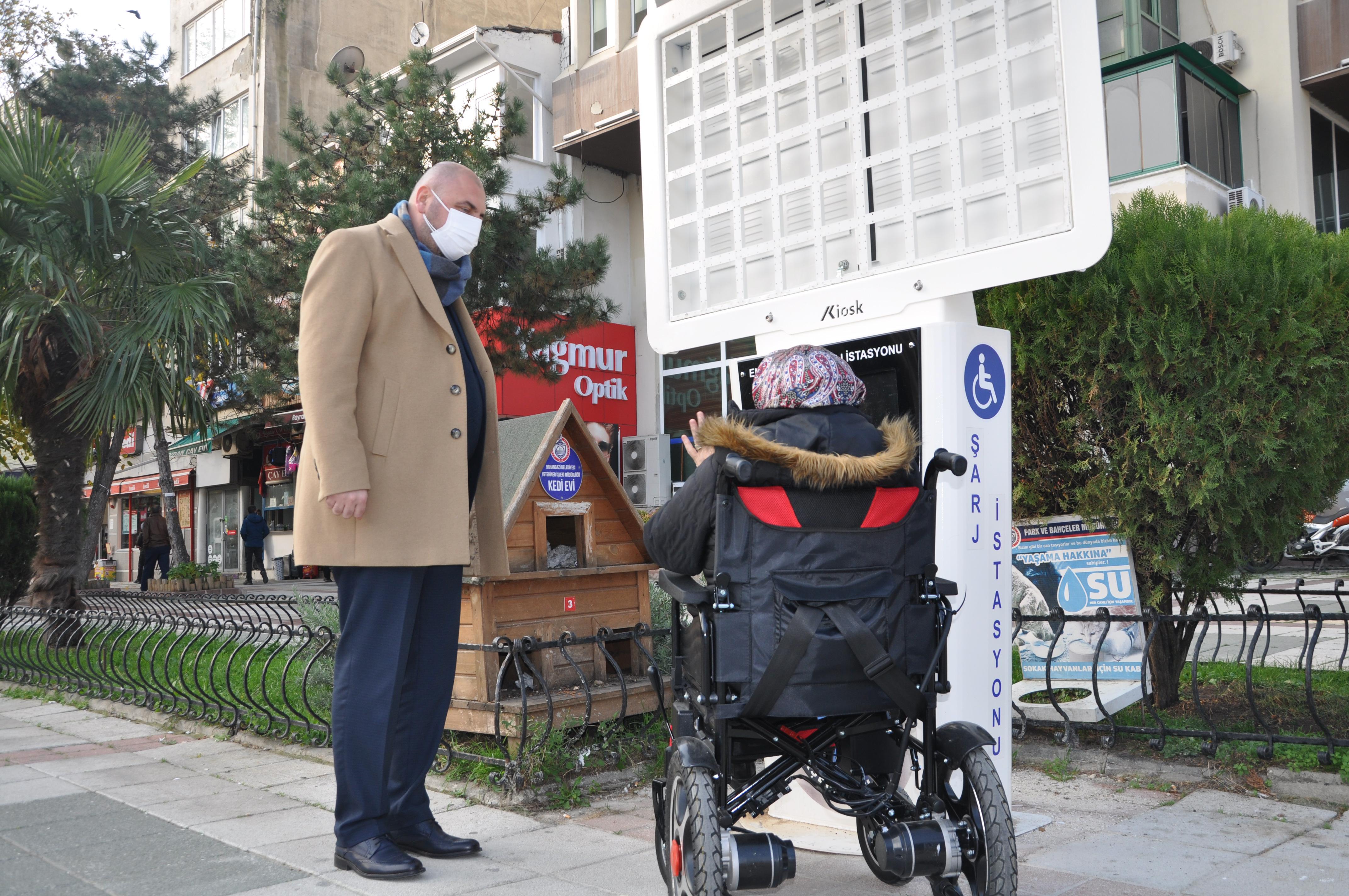 ENGELLİ ŞARJ İSTASYONU YENİLENDİ 