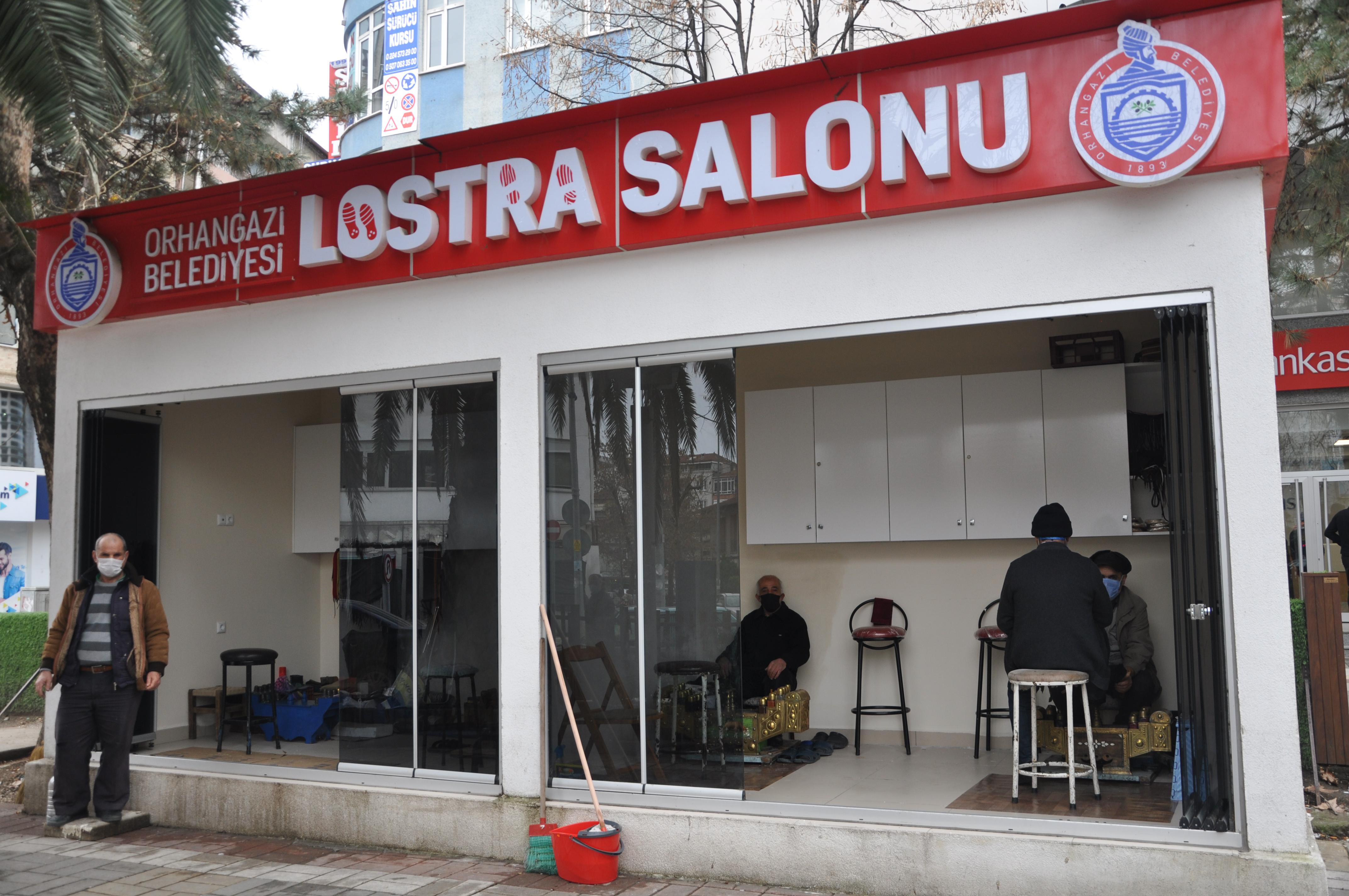 LOSTRA SALONU HİZMETE GİRDİ 