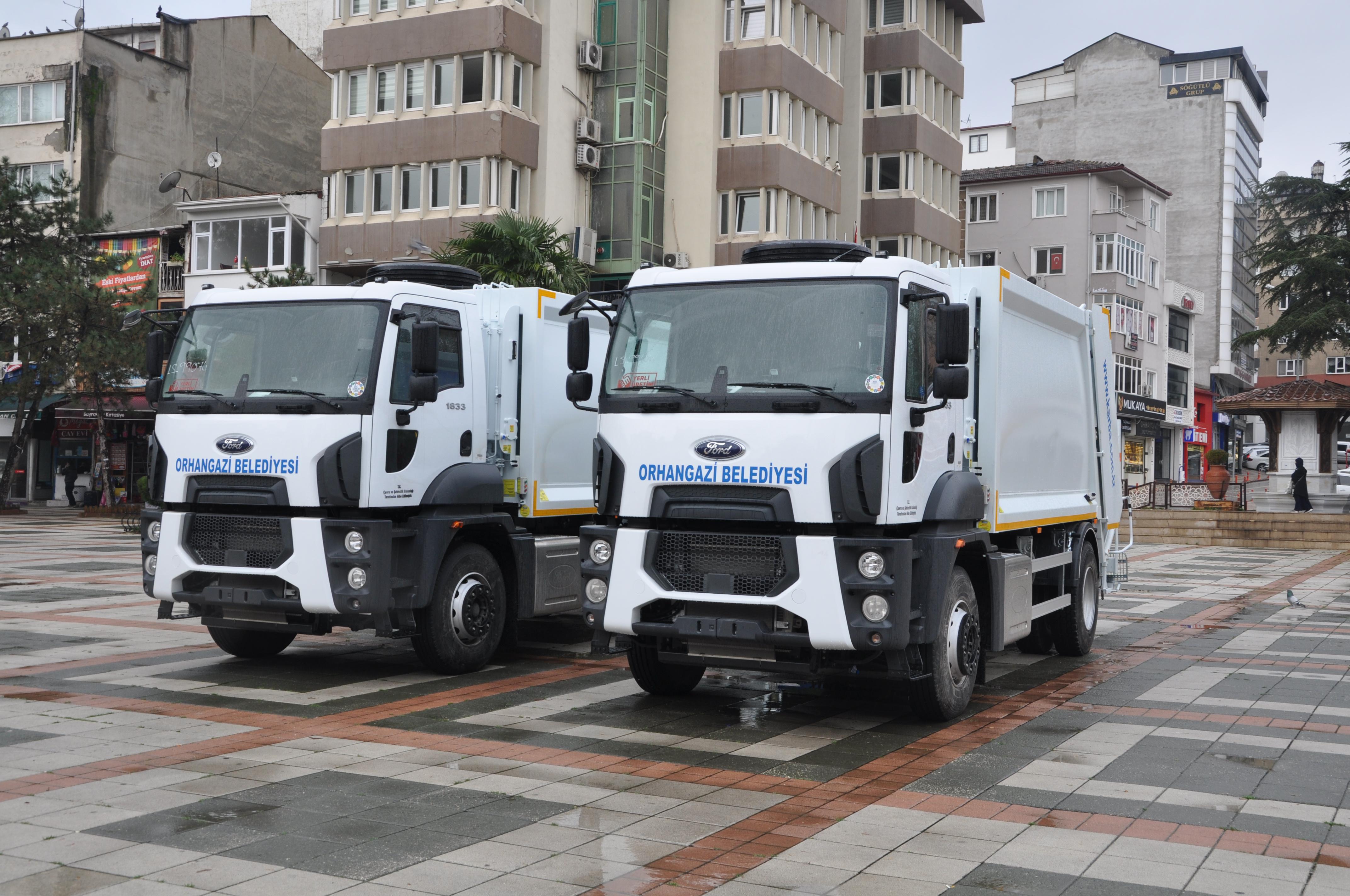 ÇEVRE VE ŞEHİRCİLİK BAKANLIĞINDAN 2 ADET HİBE KAMYON 