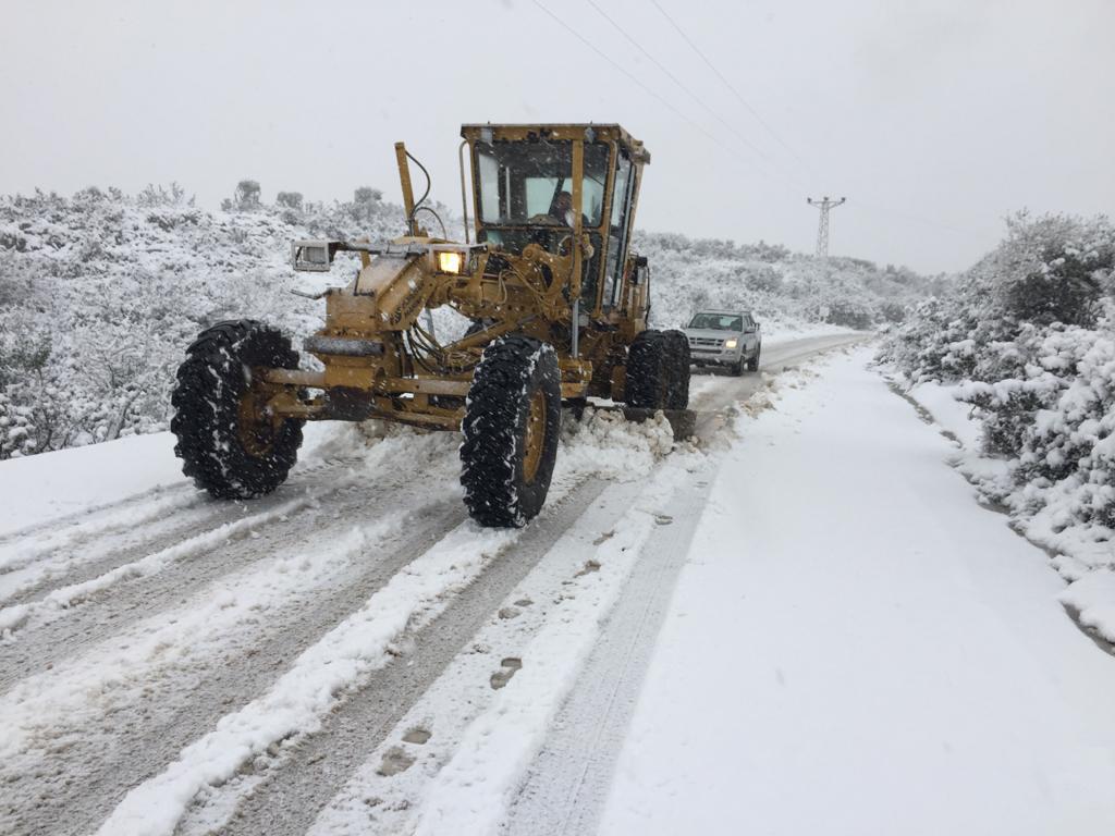 YILIN İLK KAR YAĞIŞI İLE BİRLİKTE EKİPLERİMİZ SAHADA 