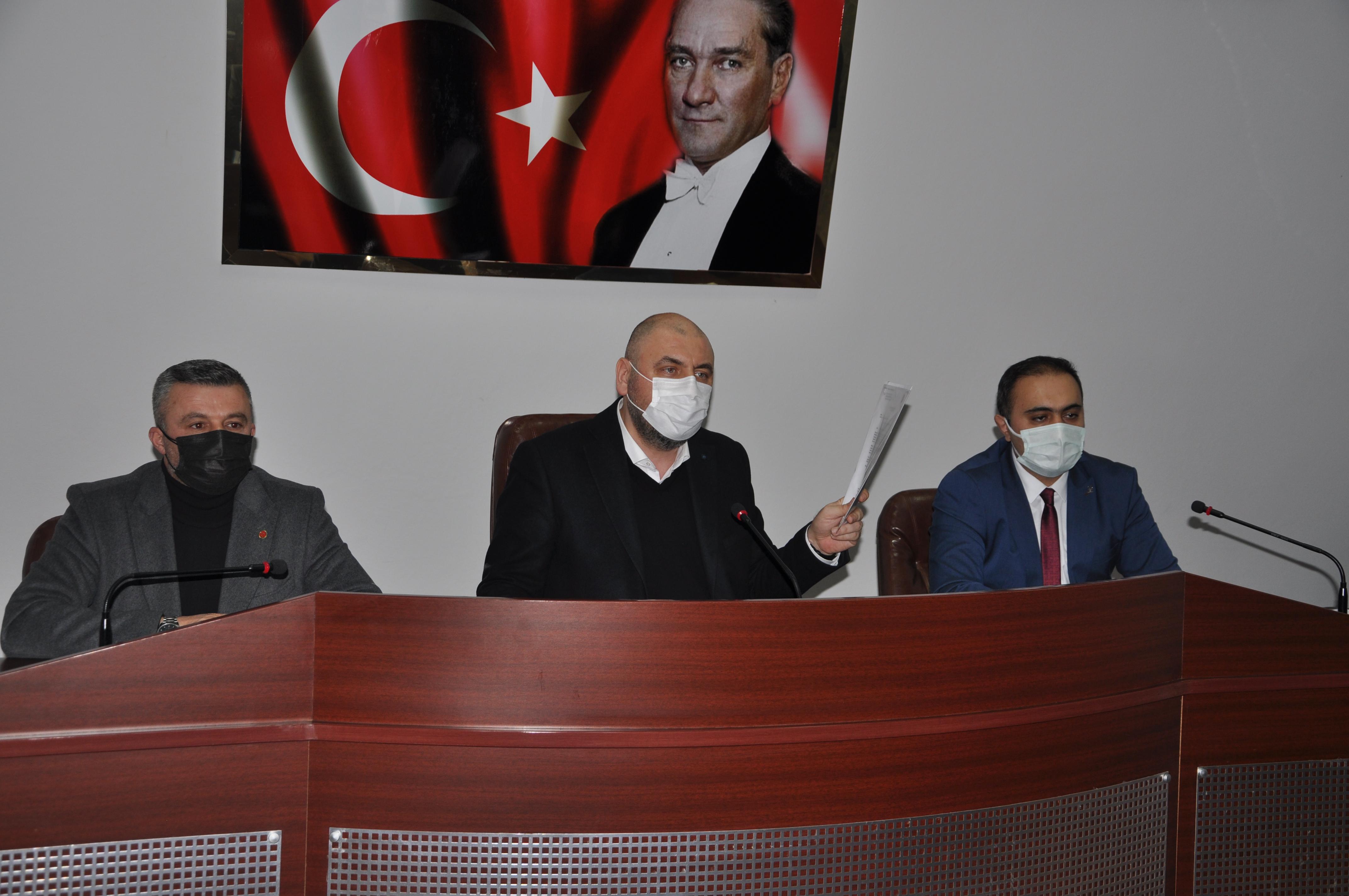 BAŞKAN AYDIN MUHTARLARLA BİR ARAYA GELDİ 