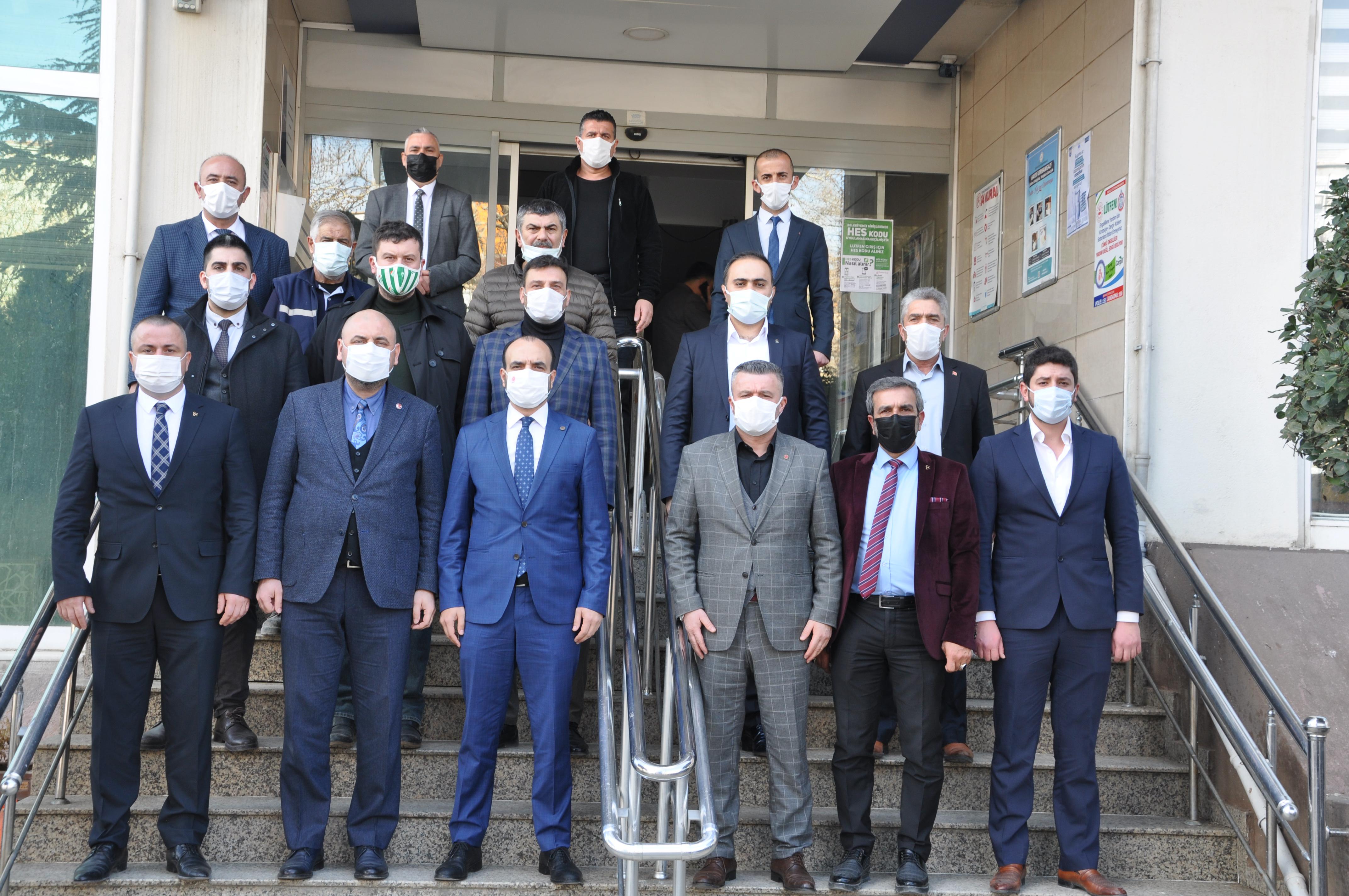 MHP İL BAŞKANI CİHANGİR KALKANCI’DAN BAŞKAN AYDIN’A ZİYARET 