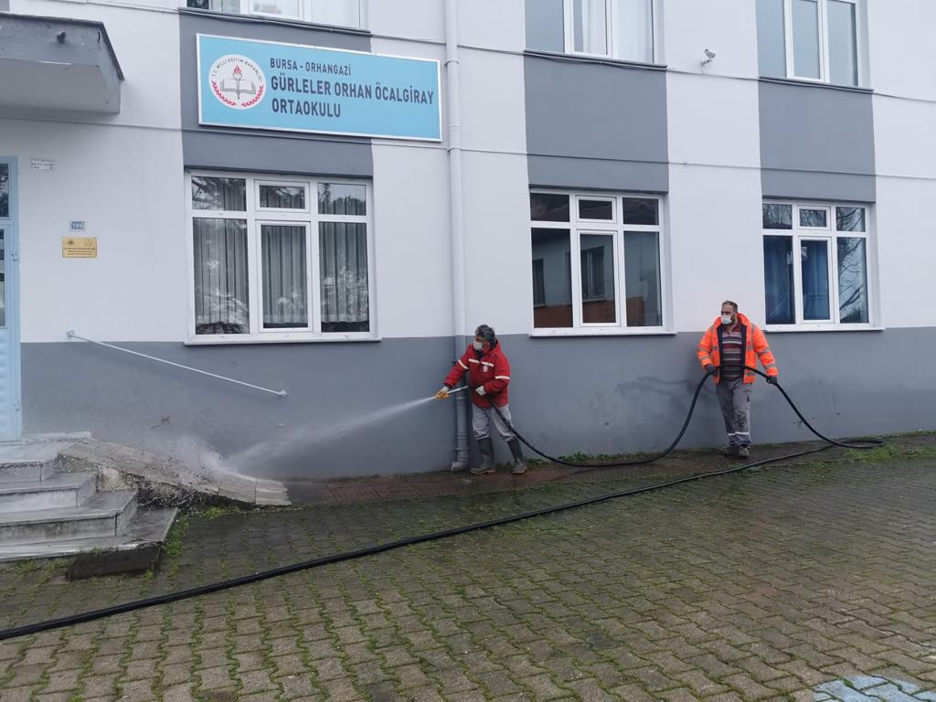 KÖY OKULLARINDA HAZIRLIKLAR BAŞLADI 