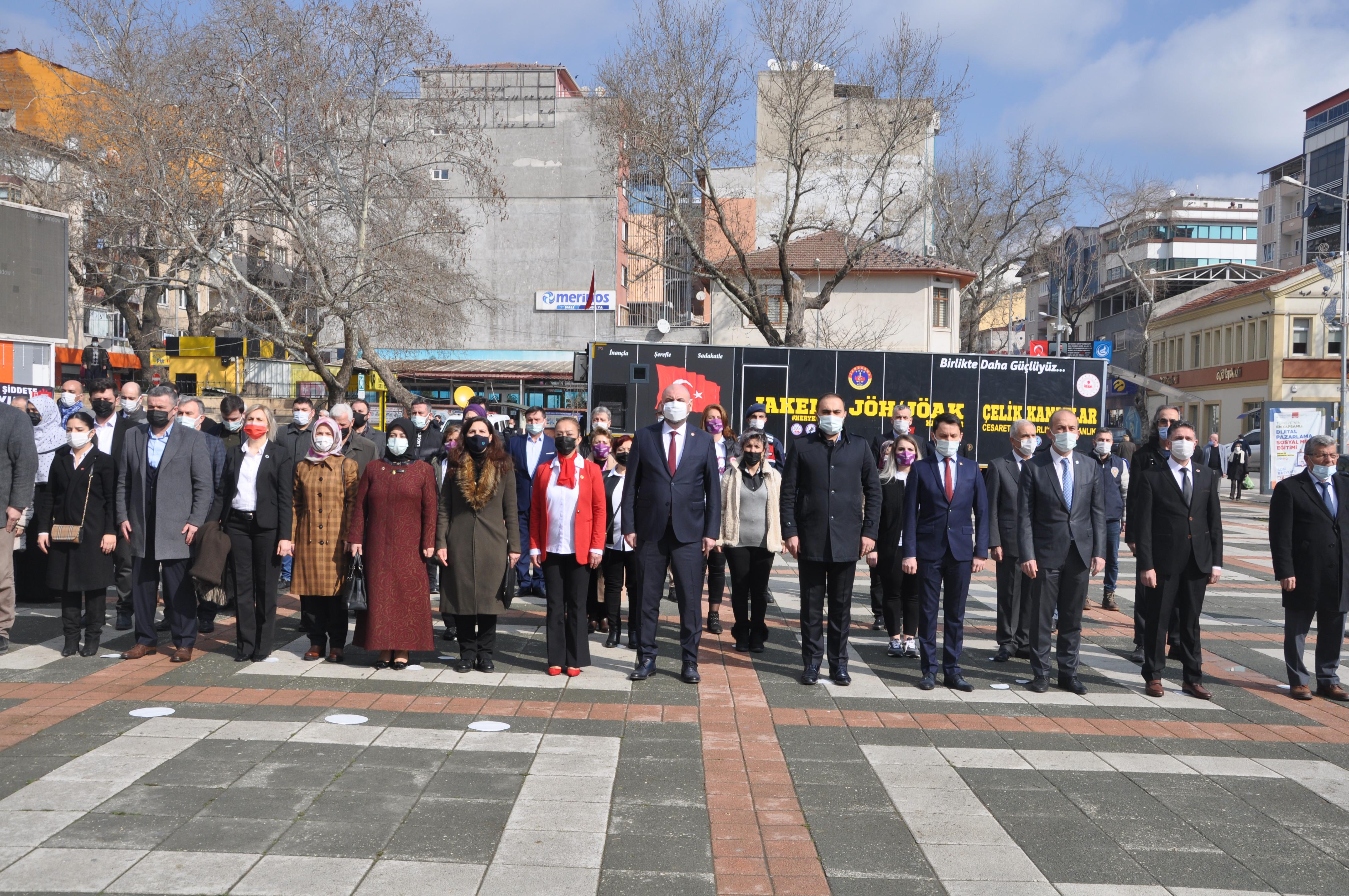 8 MART DÜNYA KADINLAR GÜNÜ PROGRAMI KUTLANDI 