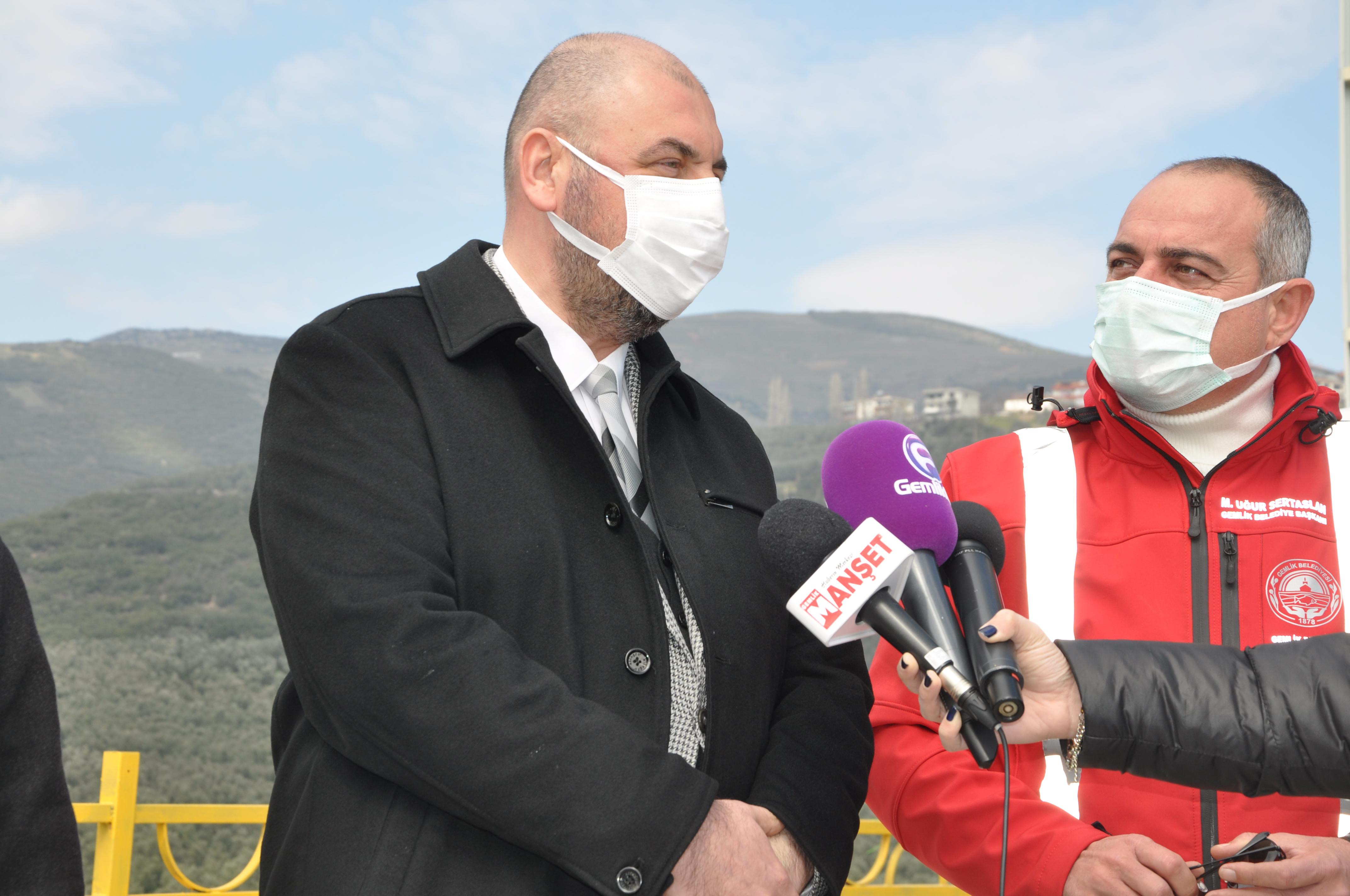 BAŞKAN AYDIN ÇÖP AKTARMA İSTASYONUNDA İNCELEMEDE BULUNDU 