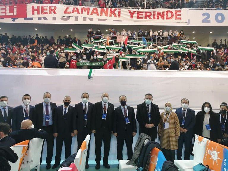 BAŞKAN BEKİR AYDIN AK PARTİ KONGRESİNE KATILDI 